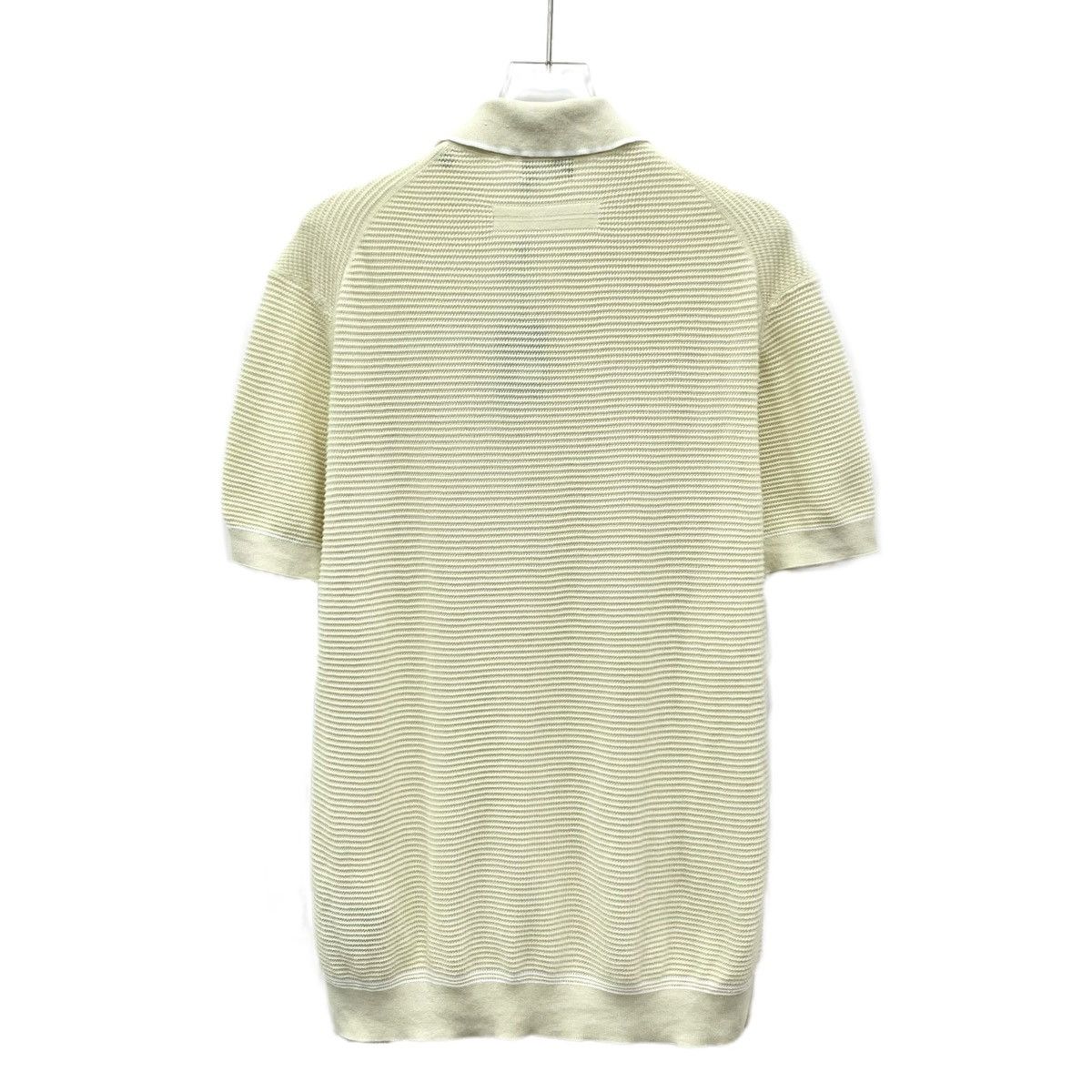Z Zegna Zegna Single-breasted Short Sleeve Knit Polo Shirt K26WX Size US S / EU 44-46 / 1 - 2 Thumbnail