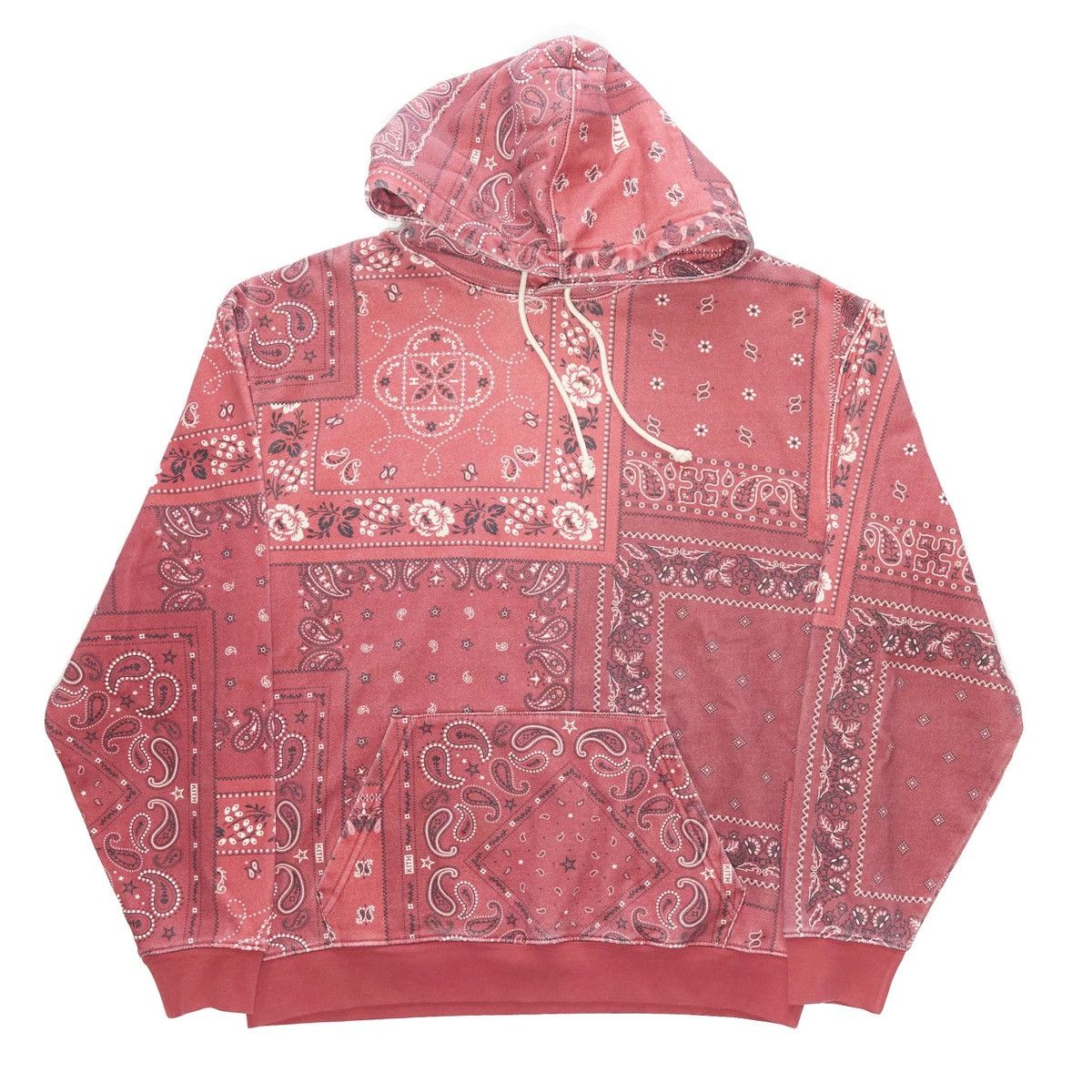 Kith KITH DECONSTRUCTED BANDANA WILLIAMS III HOODIE PYRE Grailed