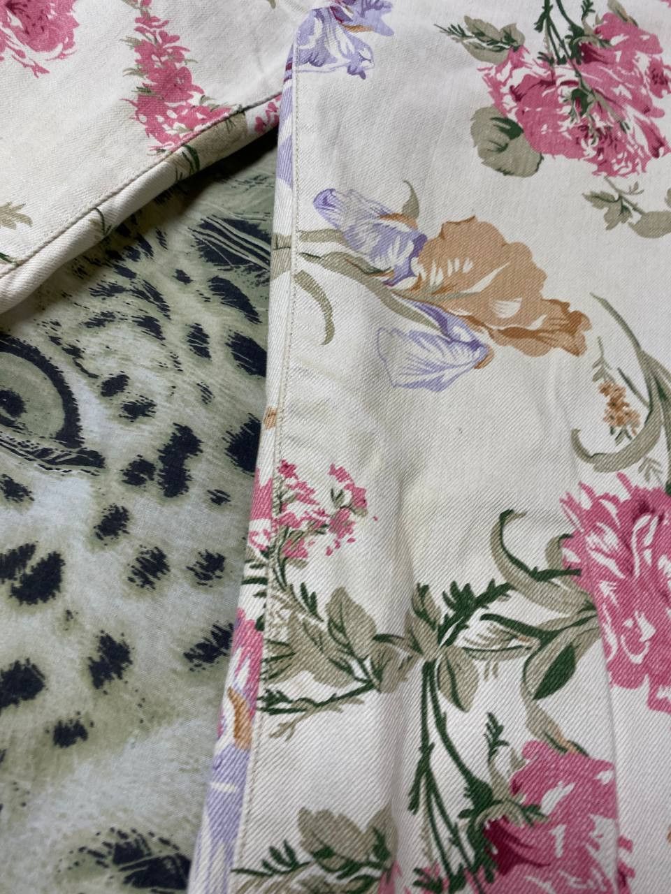 Denim & Supply Ralph Lauren Denim & Supply Ralph Lauren Flower Print Denim Jeans Size 29 Size 29" - 6 Thumbnail
