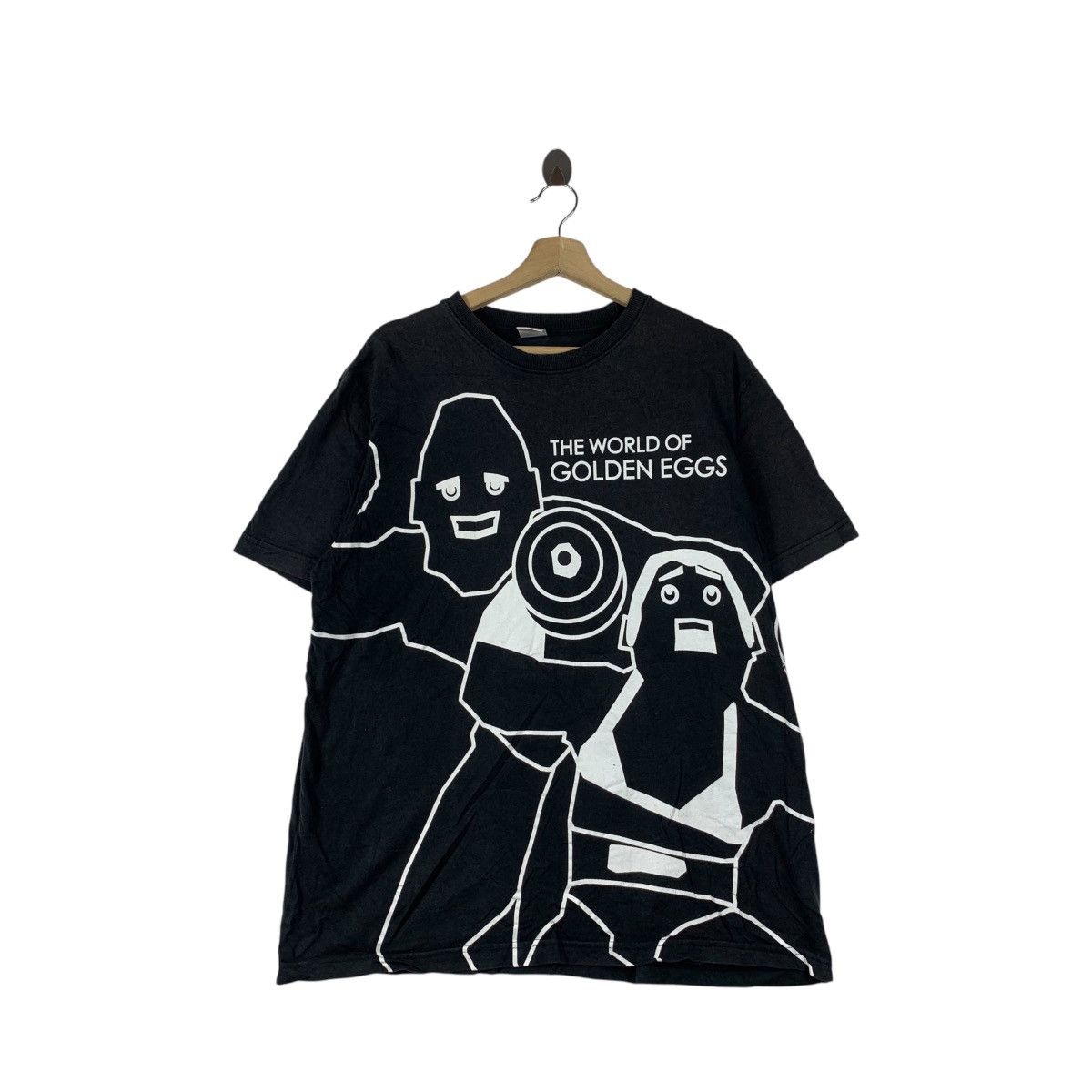 Vintage THE WORLD OF GOLDEN EGGS Anime Wii Video Game Tee Shirt Top Size US S / EU 44-46 / 1 - 1 Thumbnail
