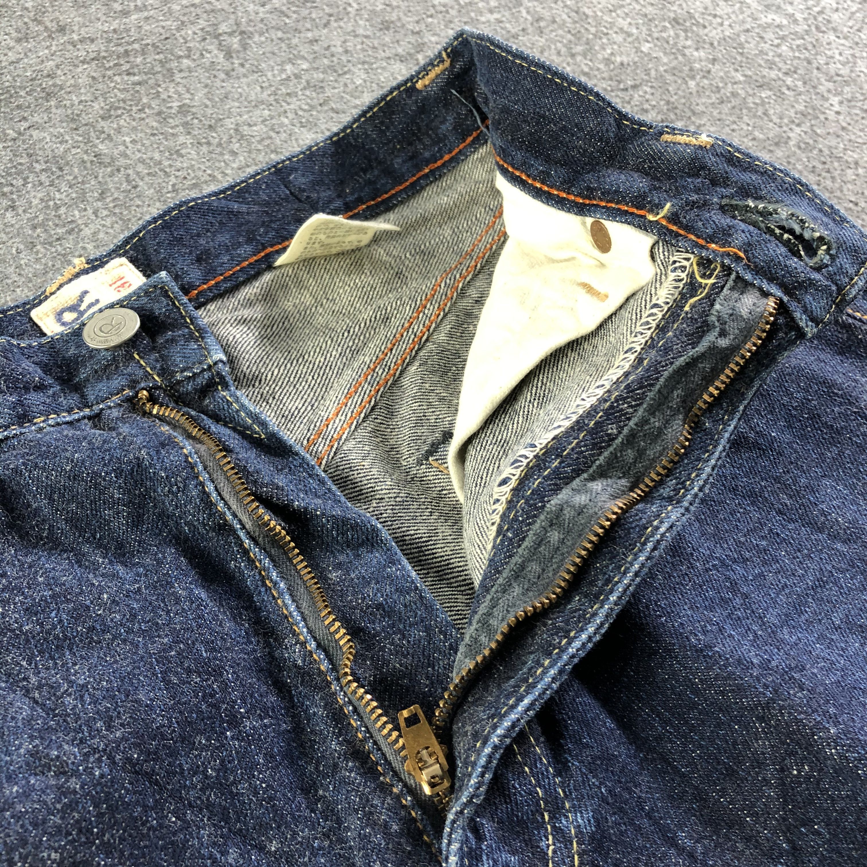45rpm × Vintage Vintage 45RPM Jeans-J4600 Size 25" / US 0 / IT 36 - 6 Thumbnail