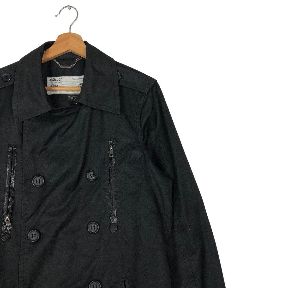 Diesel 🔥Bondage Parachute Biker Long Jacket Robed Design Diesel Size US M / EU 48-50 / 2 - 6 Thumbnail