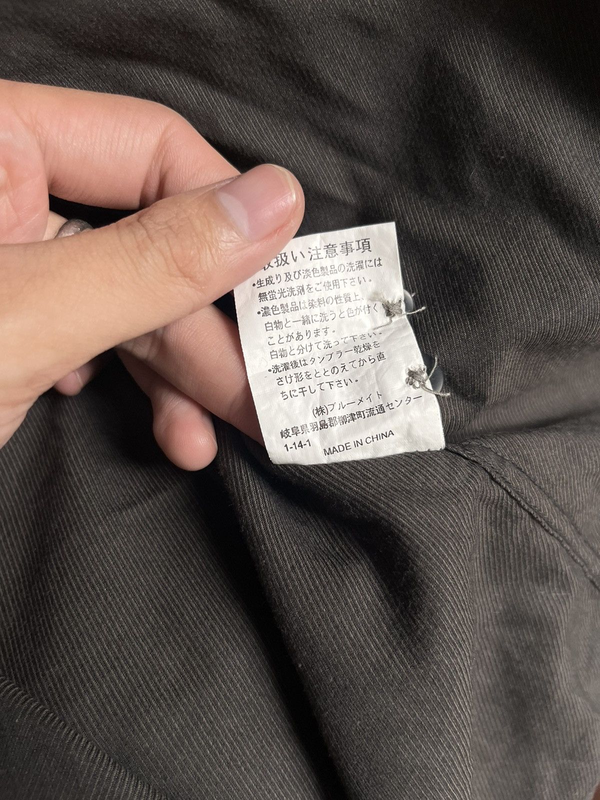 Yohji Yamamoto Yohji Yamamoto Y'saccs Shirt Size US L / EU 52-54 / 3 - 5 Thumbnail