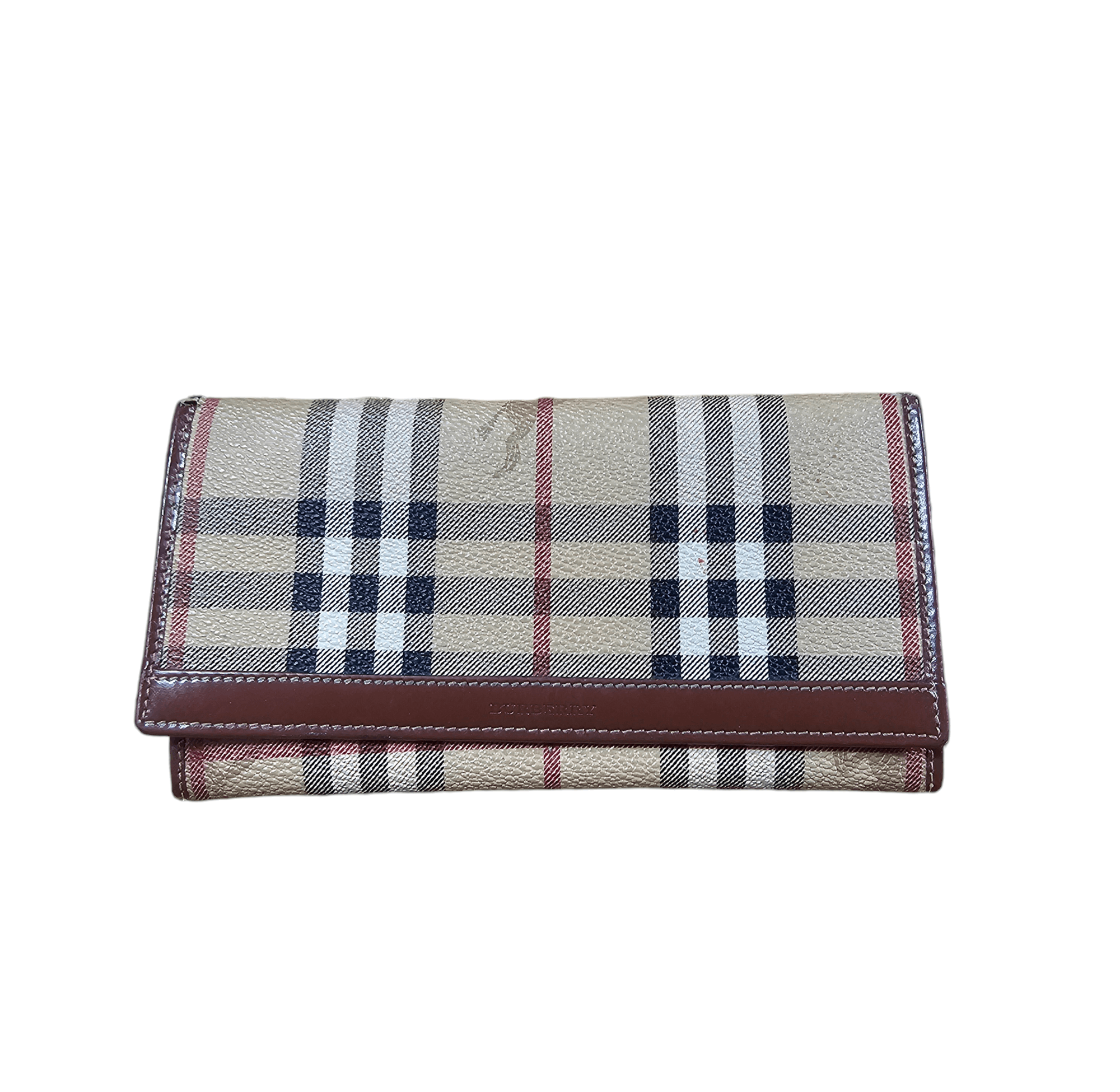 Burberry × Japanese Brand × Vintage BURBERRY WALLET CASUAL PREPPY OLDMONEY Y2K ARCHIVE Size ONE SIZE - 1 Thumbnail