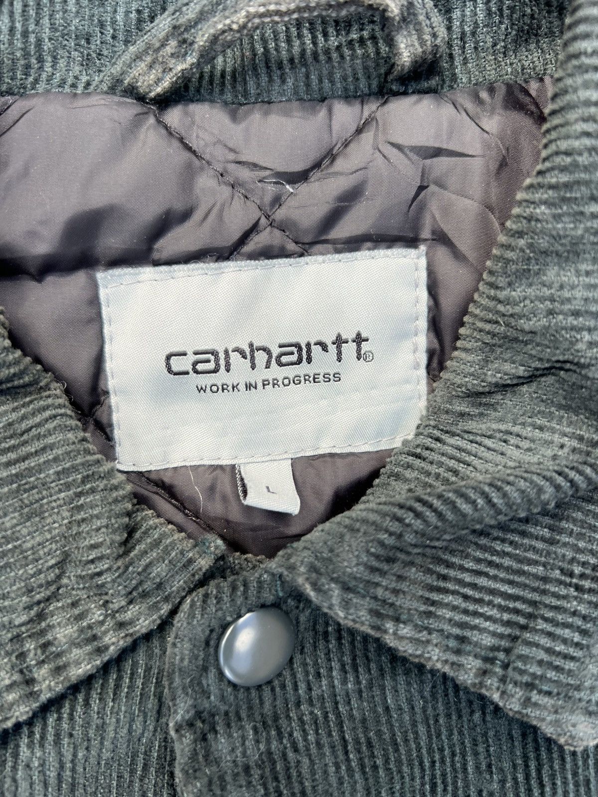 Carhartt CARHARTT WIP “Local Global” Corduroy Letterman Jacket -L Size US L / EU 52-54 / 3 - 2 Thumbnail
