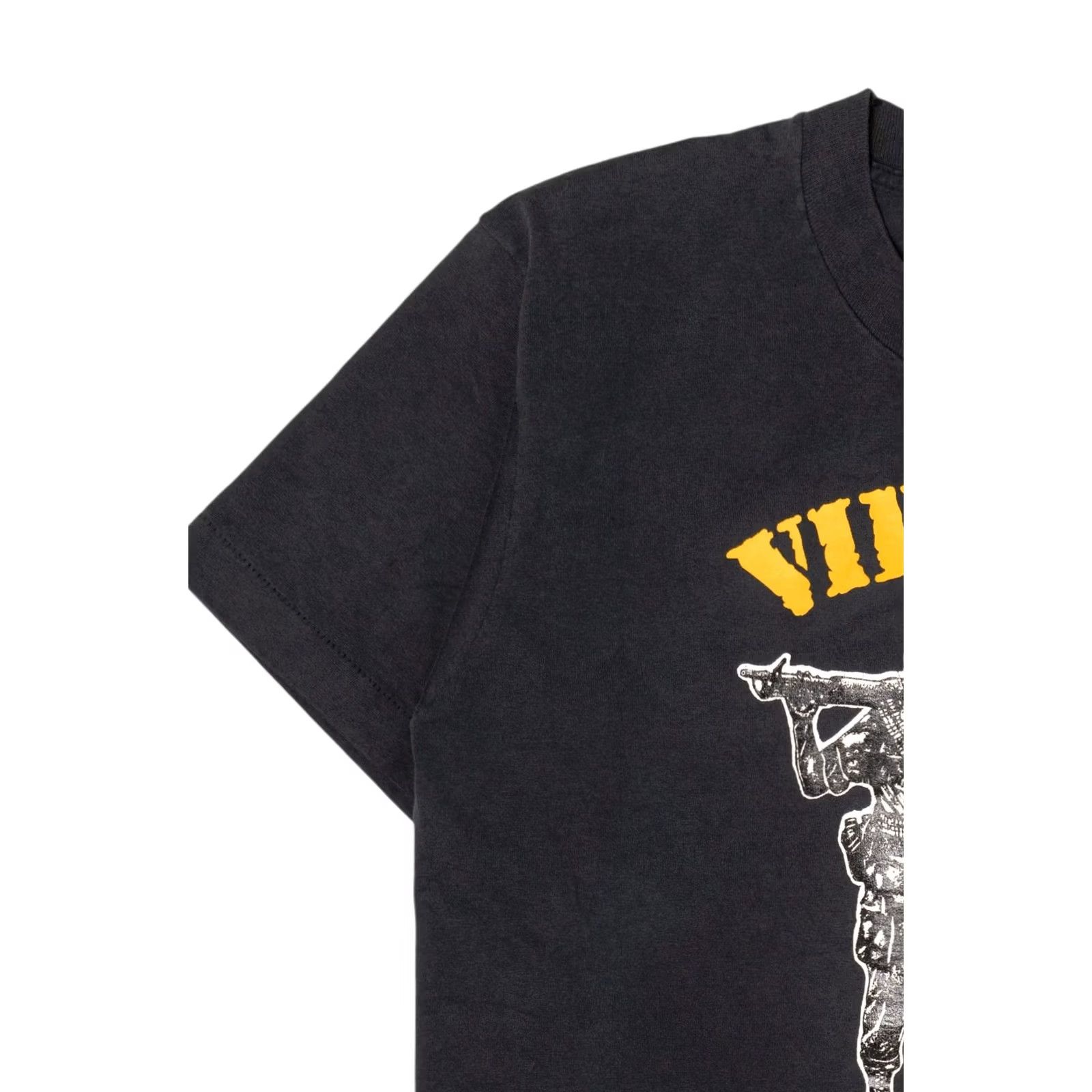 Vintage Vintage Vietnam Soldiers "Its One Thing To Say It" Black T-Shirt (1990s) - Screen Stars Large Unisex Cotton/Poly Short Sleeve Tee Size US L / EU 52-54 / 3 - 6 Thumbnail