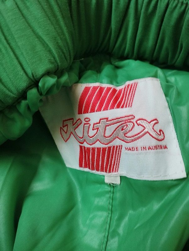 Vintage Kitex Austria retro vintage ski jacket pants set old 70s/80s Size M / US 6-8 / IT 42-44 - 9 Thumbnail