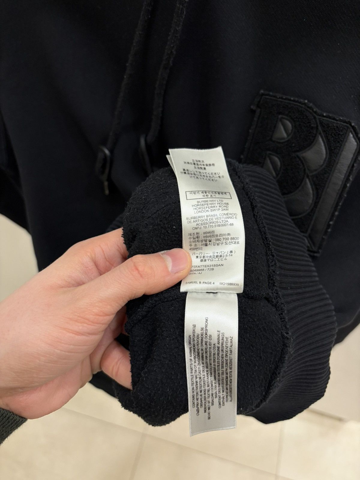Burberry Burberry Men’s Hoodie Size US XS / EU 42 / 0 - 18 Thumbnail