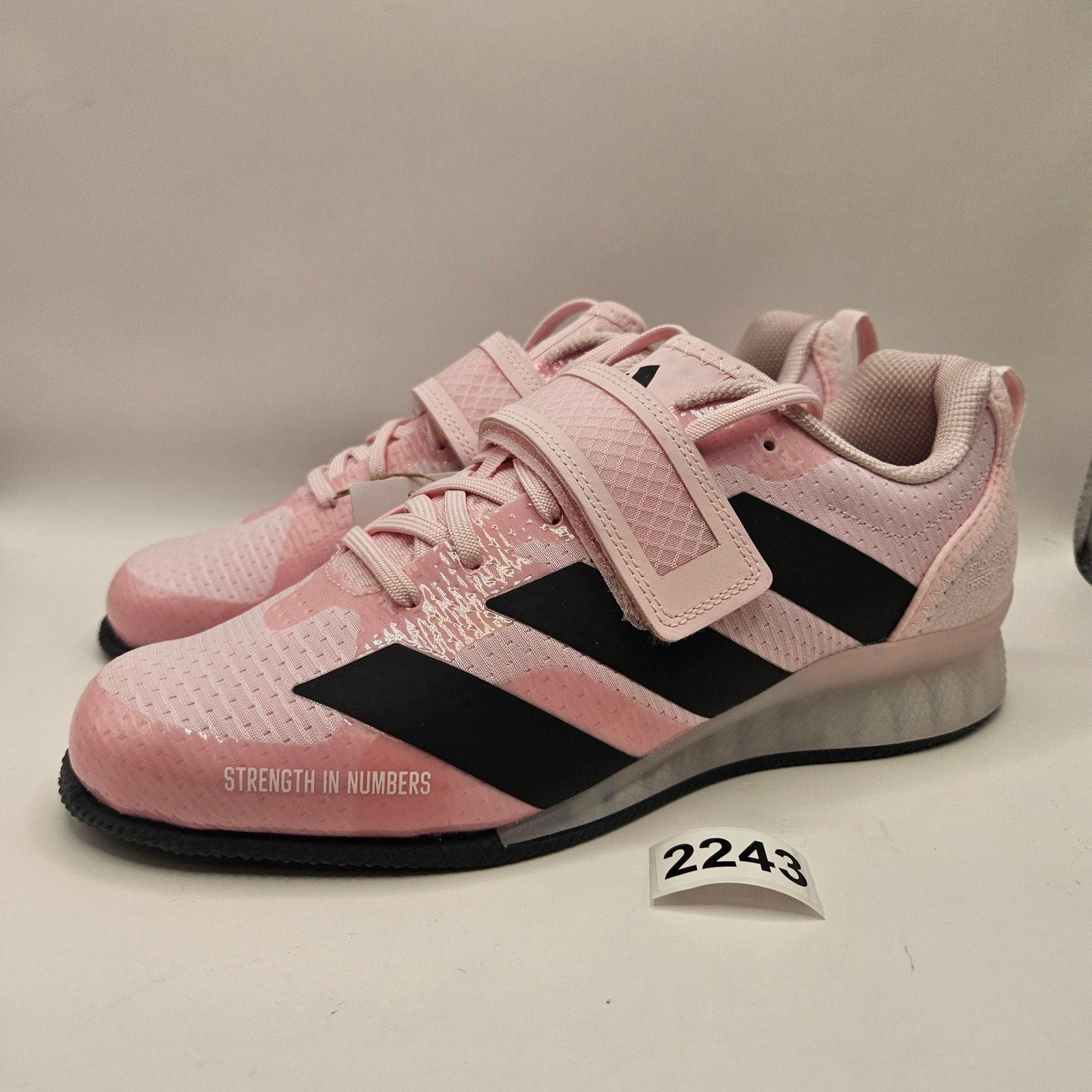 Adidas ADIDAS MEN'S 8.5 ADIPOWER 3 JP9873 WEIGHTLIFTING SHOES PINK Size US 8.5 / EU 41-42 - 1 Thumbnail