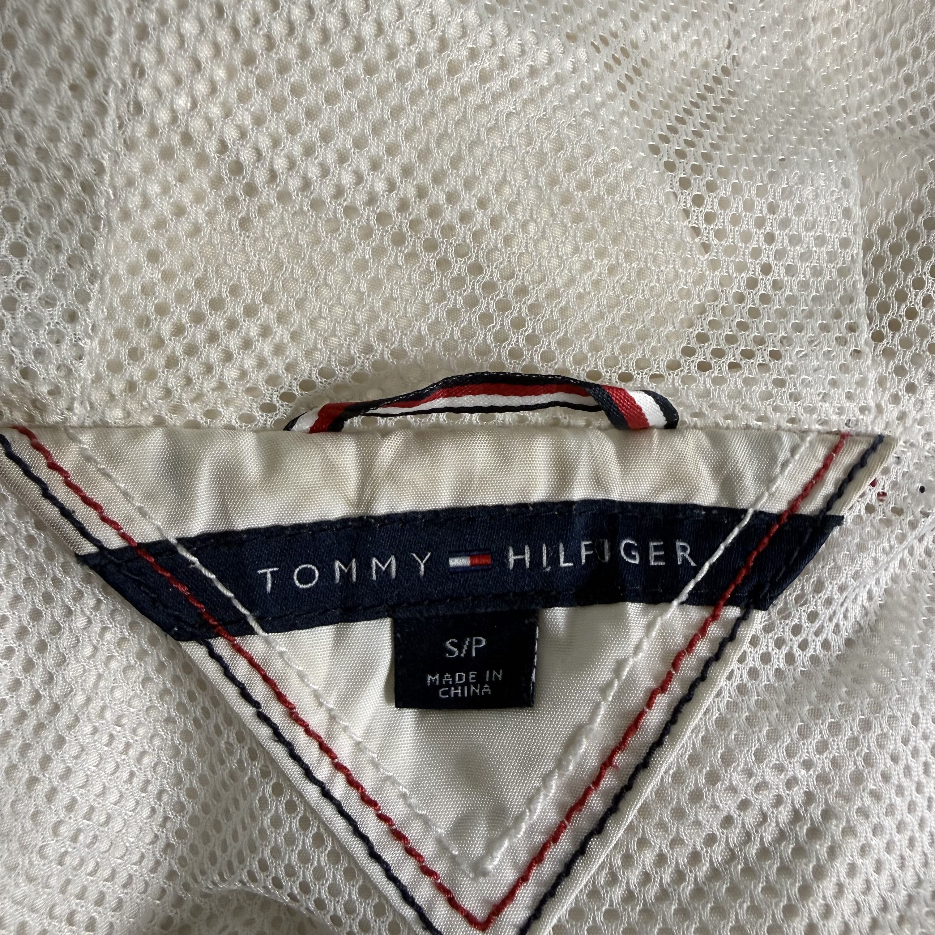 Tommy Hilfiger 🔥RARE🔥Tommy Hilfiger Big Logo Hoodie Windbreaker Jacket Size US S / EU 44-46 / 1 - 5 Thumbnail