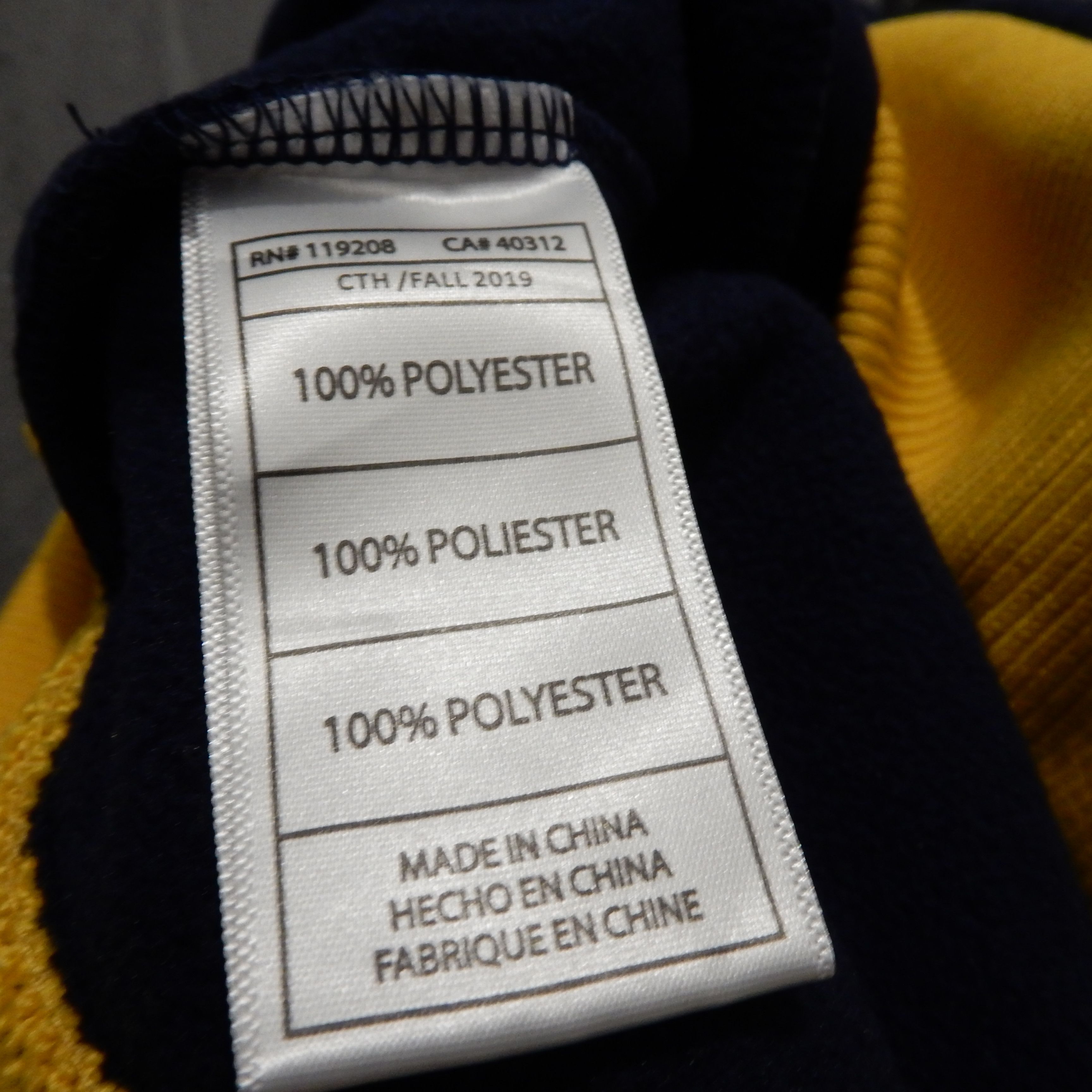 Mitchell & Ness Mitchell&Ness zip-up navy sweatshirt - S/M Size US M / EU 48-50 / 2 - 6 Thumbnail