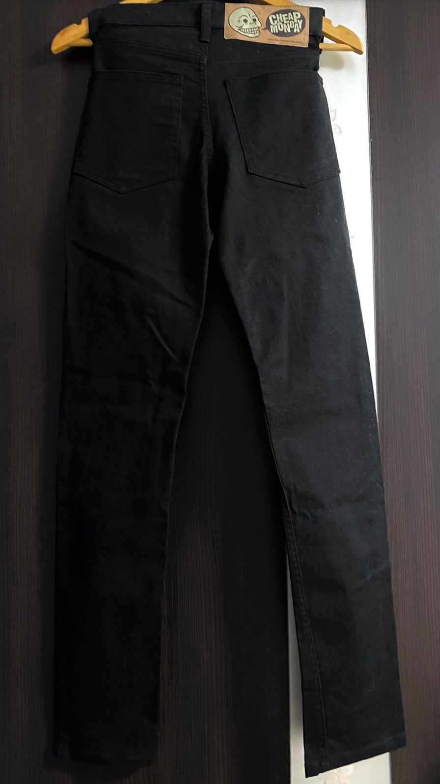 Cheap Monday Women’s Cheap Monday Tight Fit 5643 Od Black Jeans Denim Size 28" / US 6 / IT 42 - 4 Thumbnail