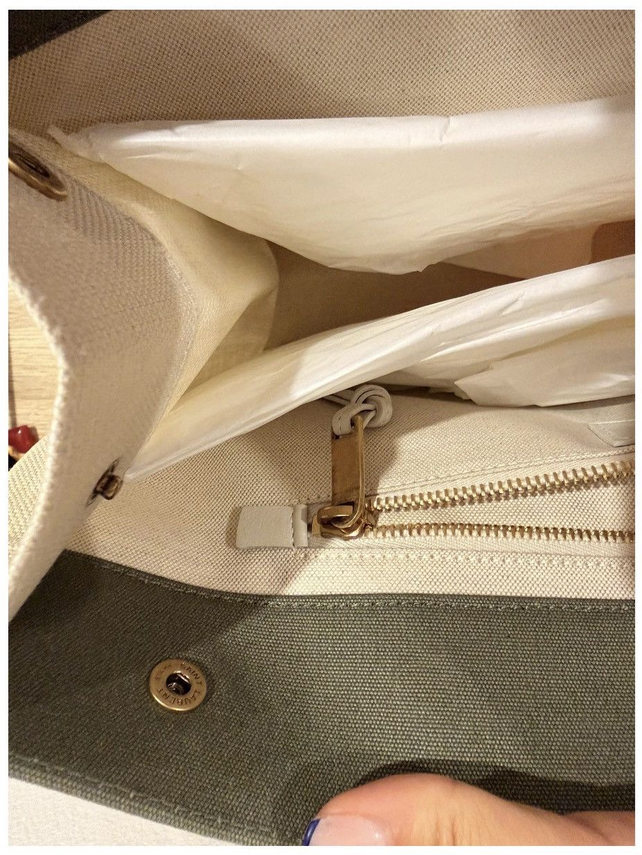Saint Laurent Paris AUTHENTICATED Saint Laurent Rive Gauche Tote💚Tags attached ✅ Size ONE SIZE - 11 Thumbnail