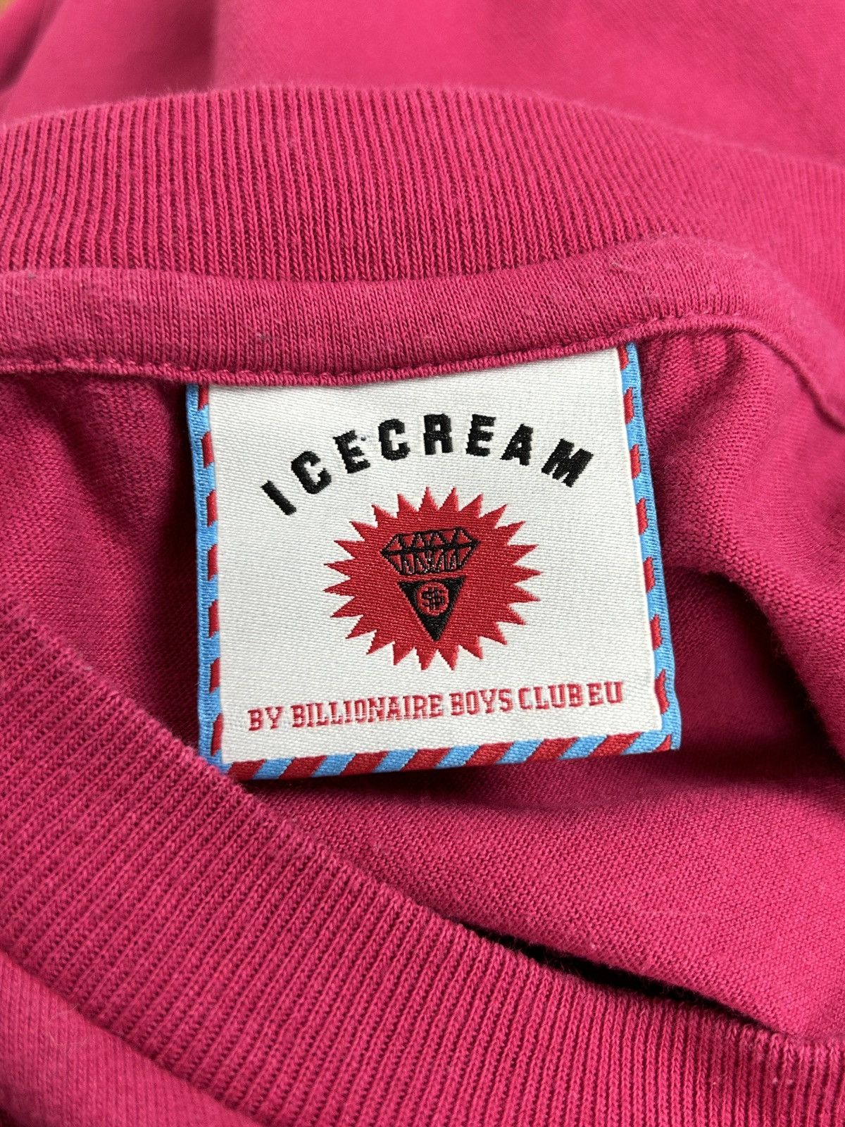 Billionaire Boys Club BBC Ice Cream Billionaire Boys Club College T-Shirt Pink M Size US M / EU 48-50 / 2 - 7 Thumbnail