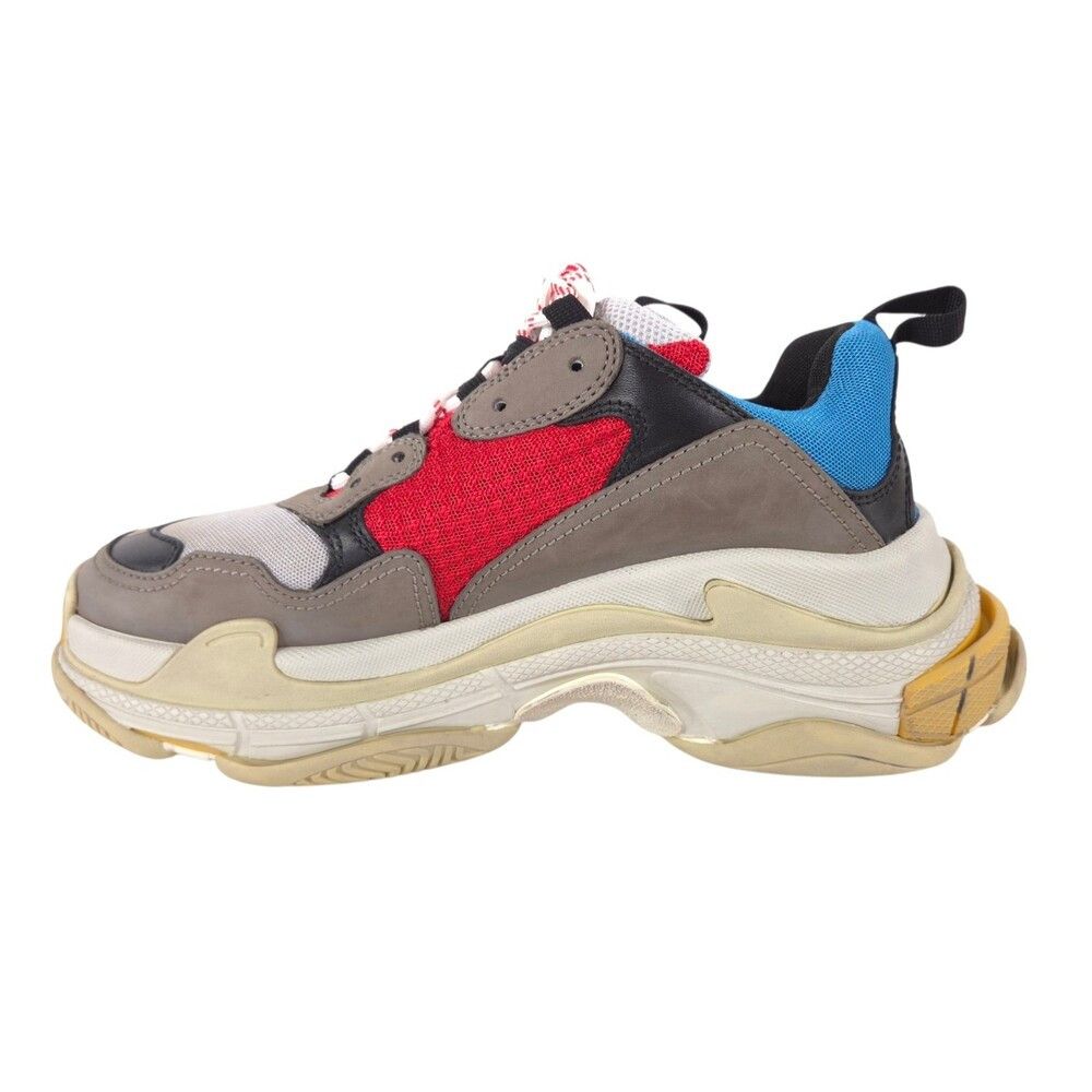 Balenciaga Balenciaga Triple S Sneakers US 8 EU 41 Mens Blue Red Gray Size US 8 / EU 41 - 8 Thumbnail