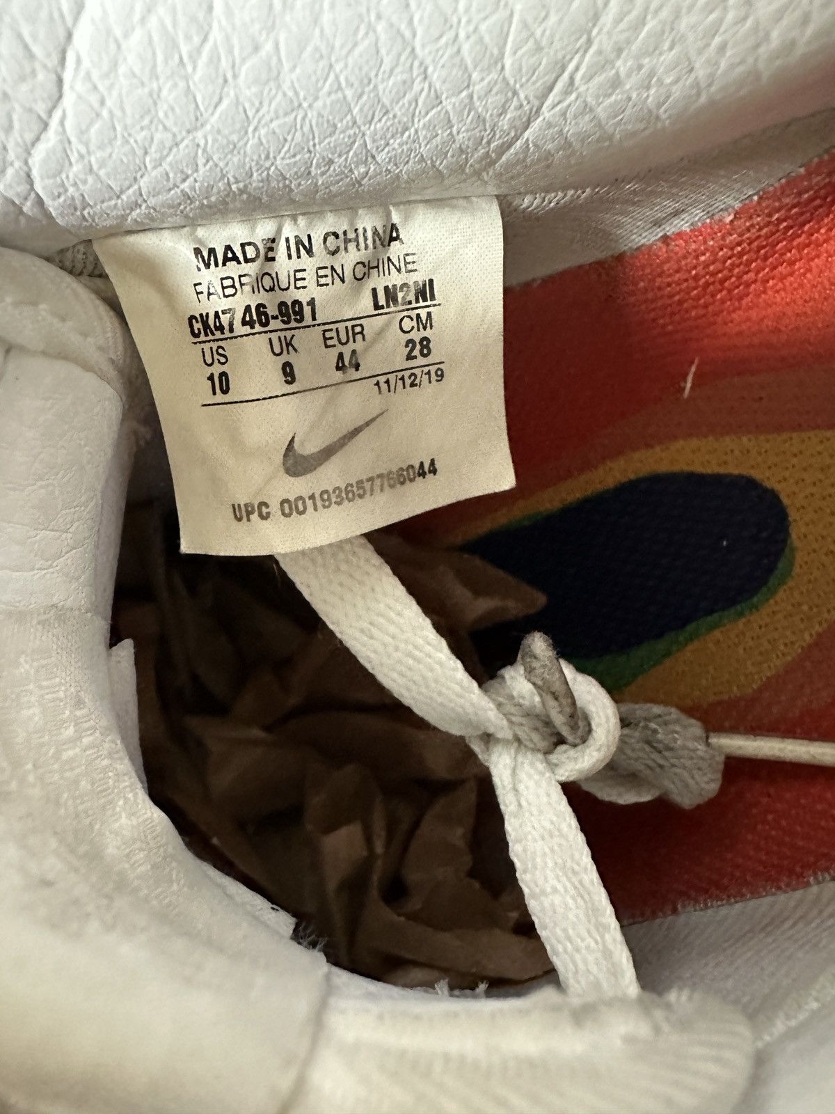 Cactus Plant Flea Market × Nike CPFM Air Force 1 “BY YOU” White Blue Size 10 Size US 10 / EU 43 - 5 Thumbnail