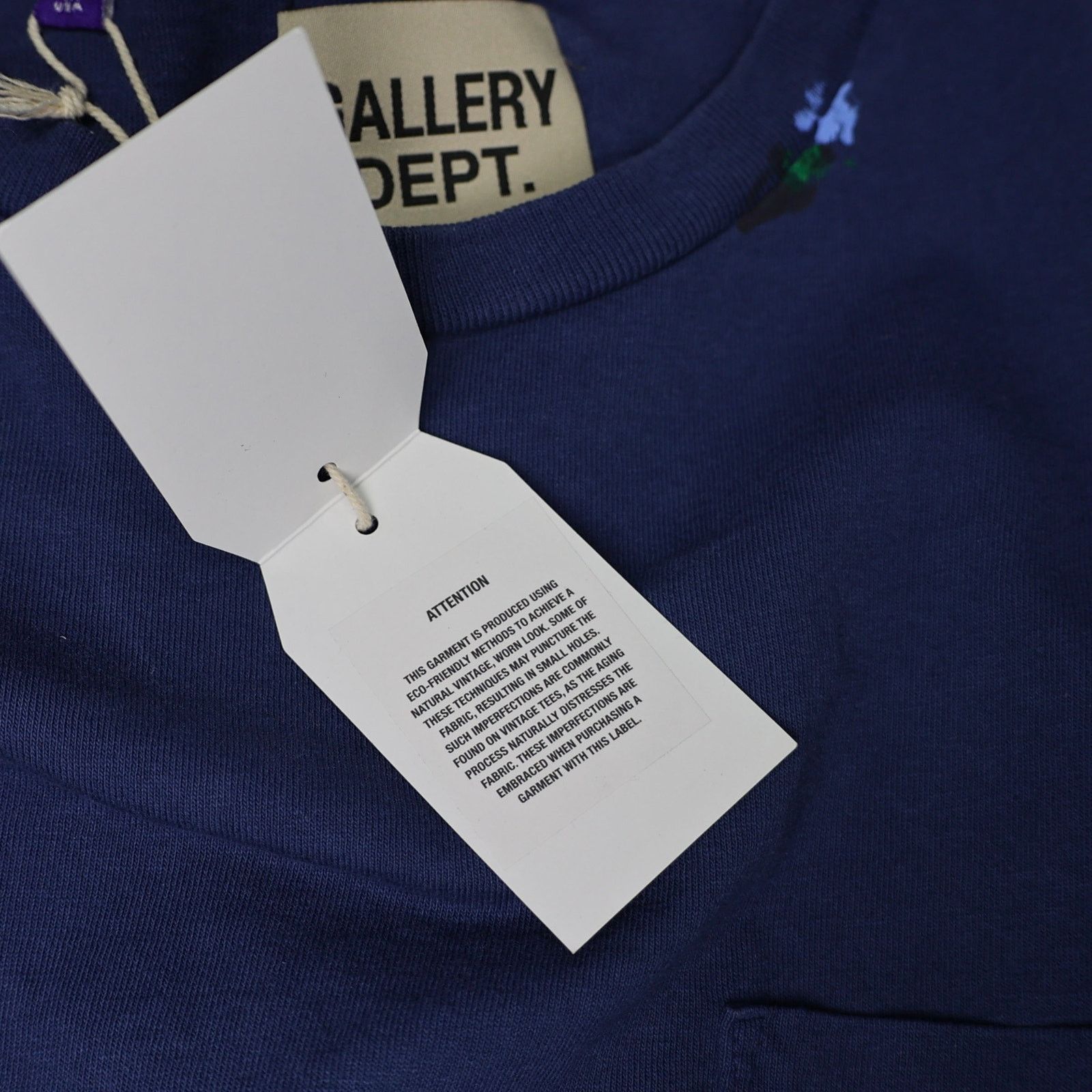 Gallery Dept. Gallery Dept. Vintage Logo Painted T-shirt Navy Size US XXL / EU 58 / 5 - 6 Thumbnail
