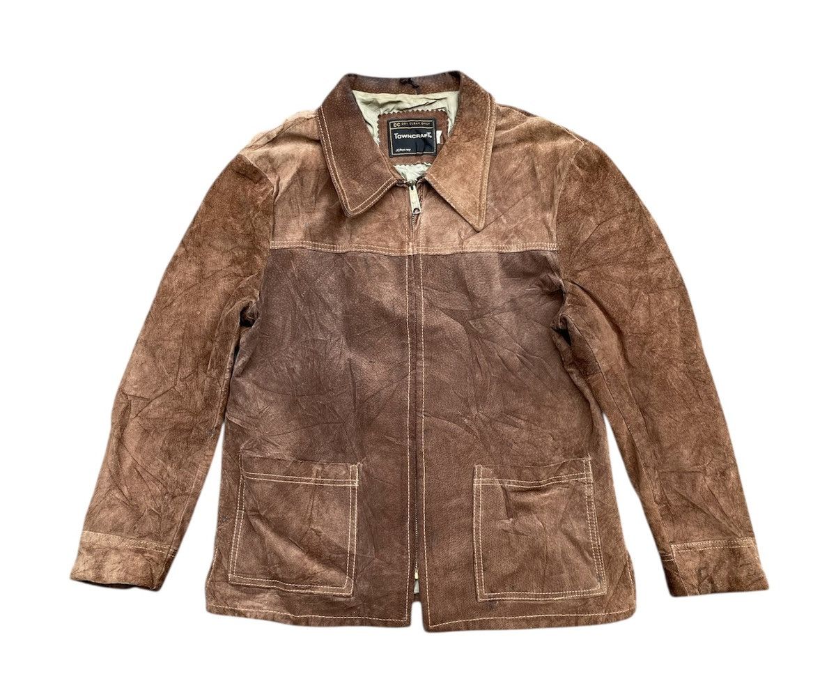 Towncraft 🔥Accept Binding🔥 Vintage Towncraft Jc Penney Leather Jacket Size US M / EU 48-50 / 2 - 1 Thumbnail