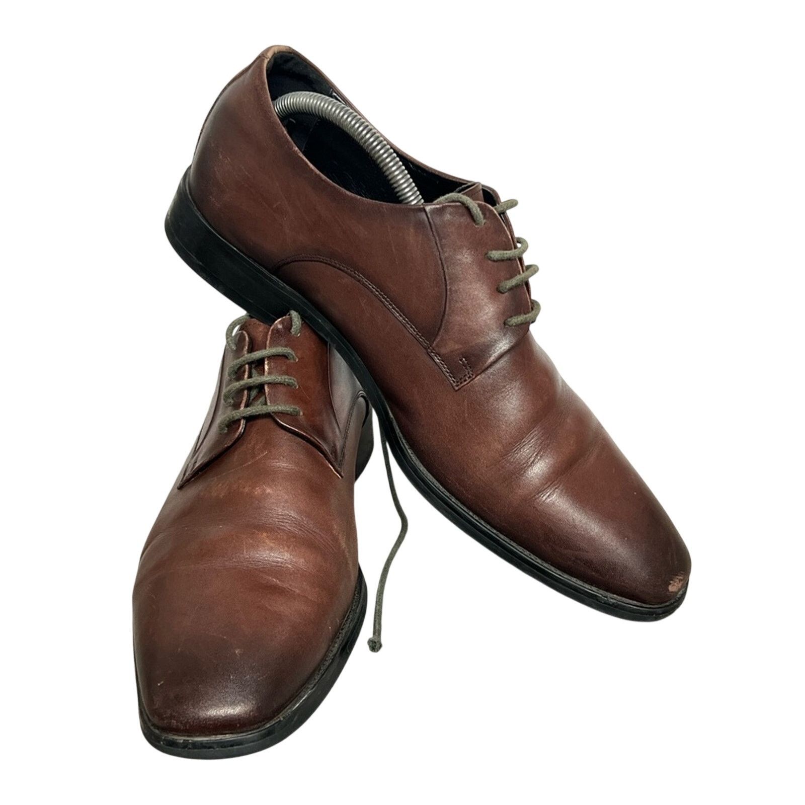 Other Gifennse Mens Leather Shoes Oxfords Formal Sz 9.5 Handmade Size US 9.5 / EU 42-43 - 3 Thumbnail