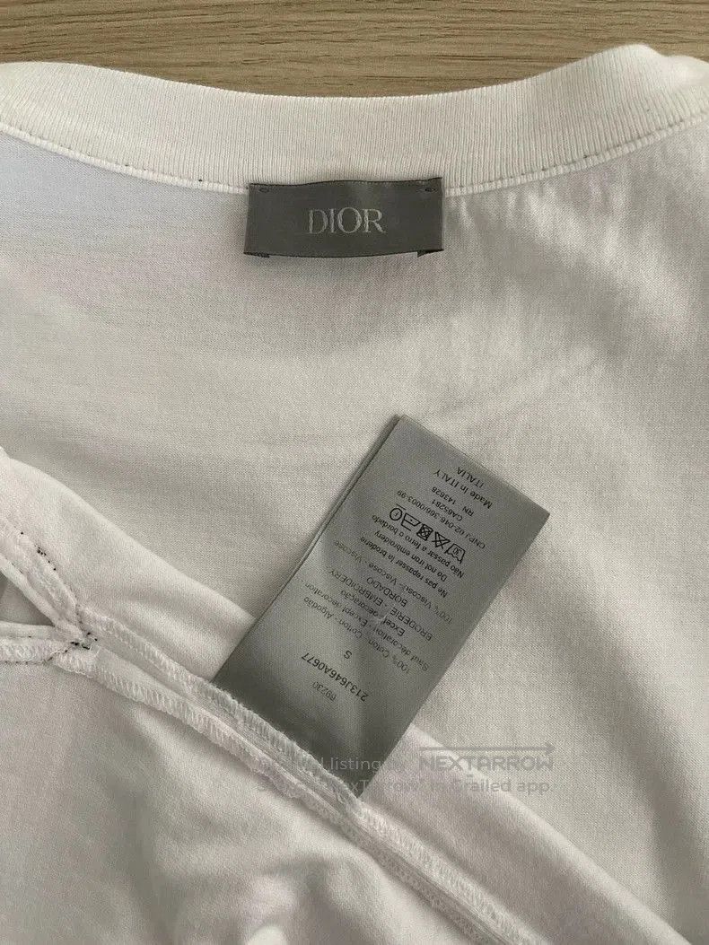 Dior Dior Tiger Embroidery White Short Sleeve S. Size US S / EU 44-46 / 1 - 3 Thumbnail