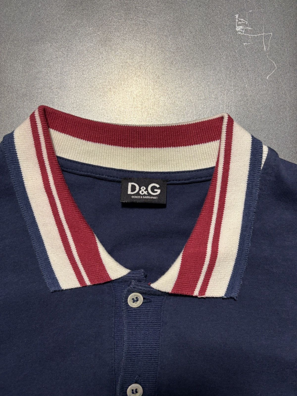 Dolce & Gabbana 2000s Dolce & Gabbana Polo Shirt Drawstring Crop Tennis Y2K Size M / US 6-8 / IT 42-44 - 5 Thumbnail