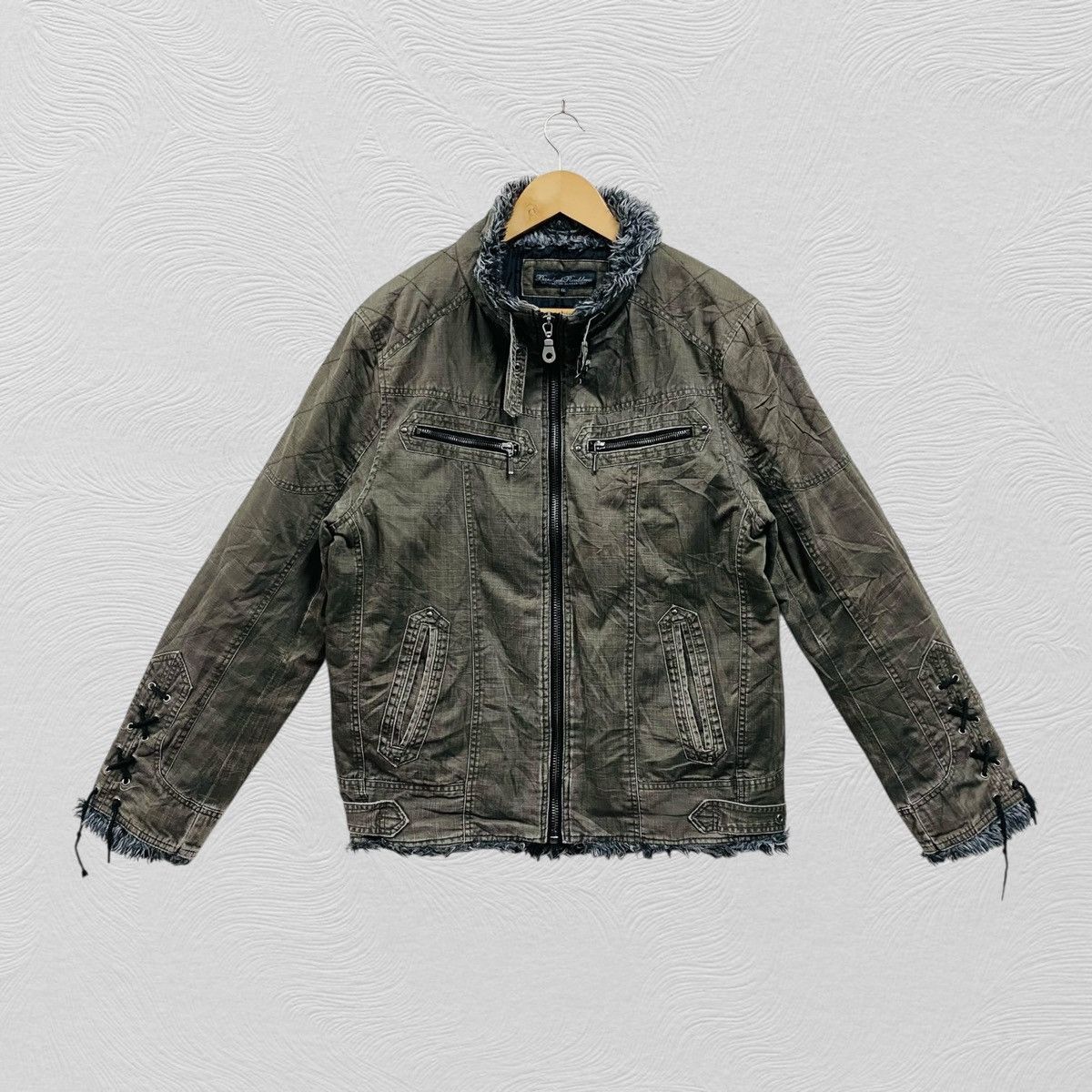 Hysteric Glamour Create barefoot tactical lace up jacket japanese brand Size US L / EU 52-54 / 3 - 1 Thumbnail