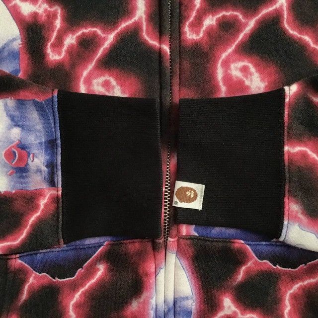 Bape BAPE LIGHTNING full zip hoodie a bathing ape Size US M / EU 48-50 / 2 - 4 Thumbnail