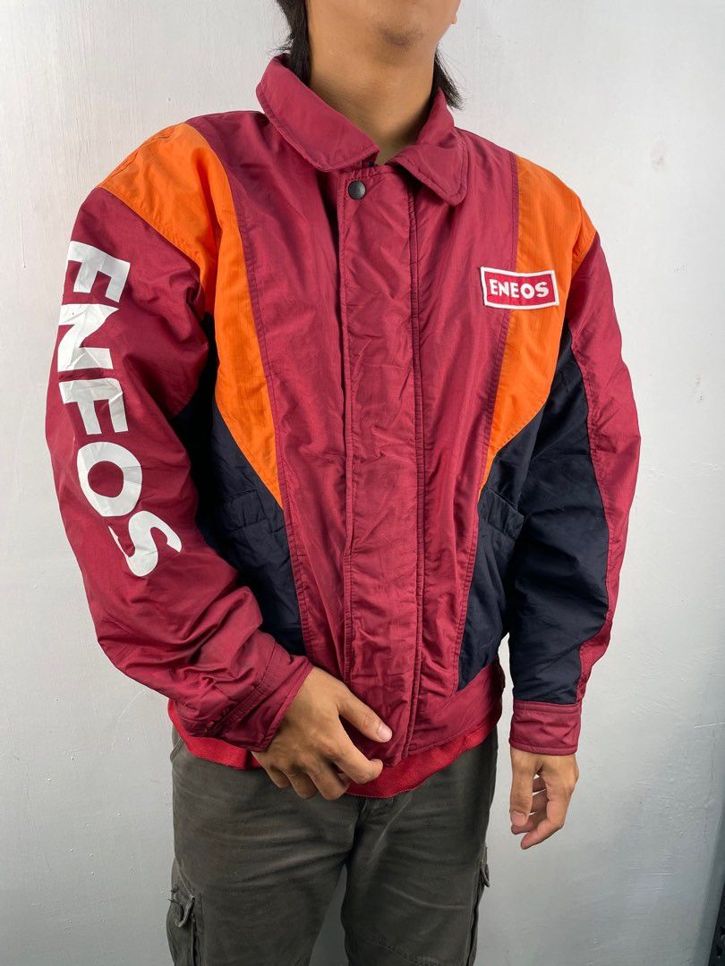 Japanese Brand Vintage ENEOS Racing Jacket (159) Size US L / EU 52-54 / 3 - 1 Thumbnail