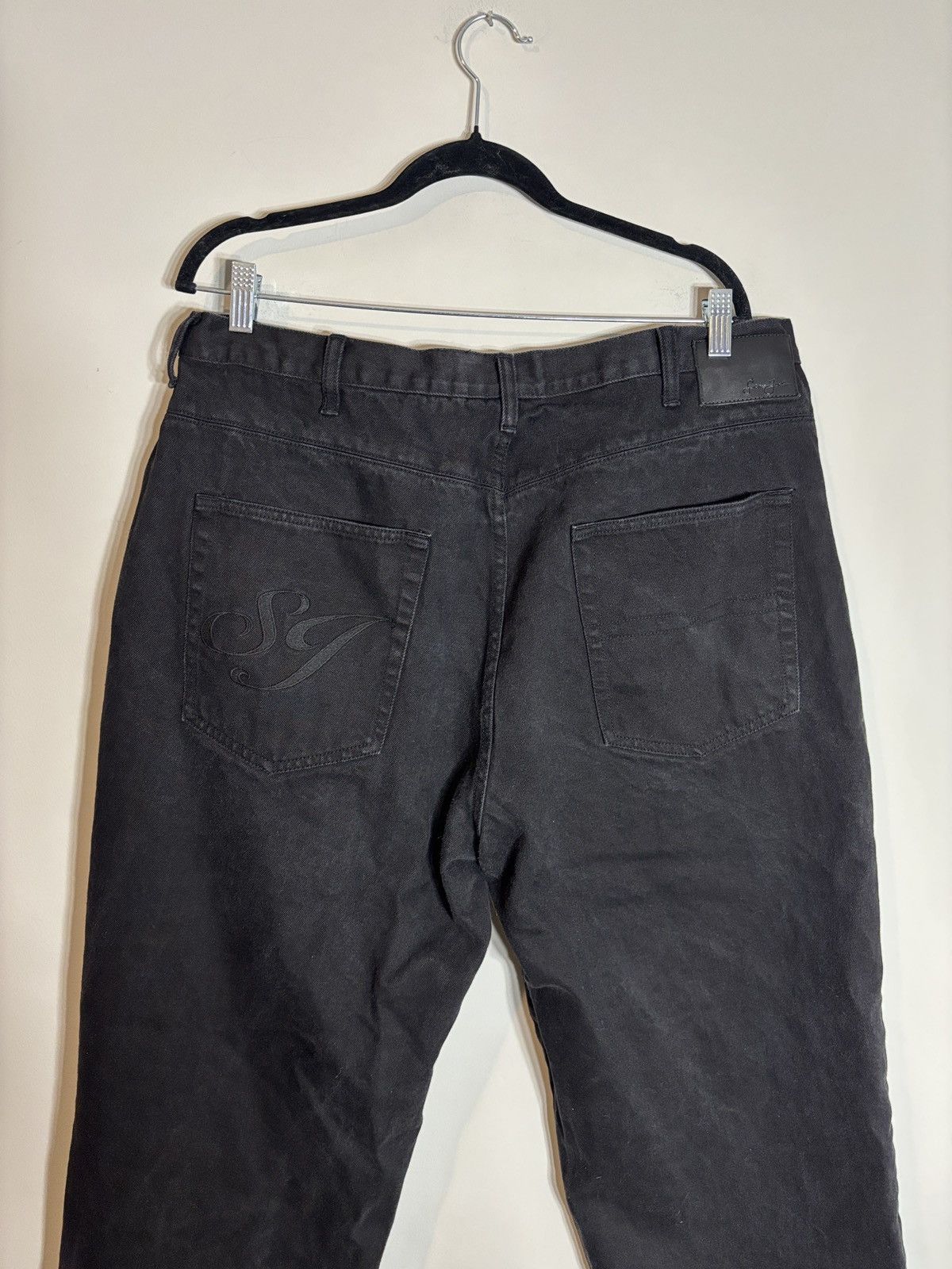 Sean John Vtg Sean John Black Denim Jacket Jeans Set Hip Hop Y2K XXL Size US XXL / EU 58 / 5 - 6 Thumbnail
