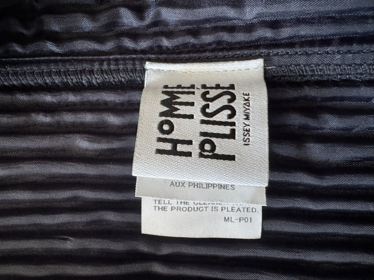 Homme Plisse Issey Miyake Navy Homme Plisse Blazer - Size 1 Size 38R - 2 Thumbnail