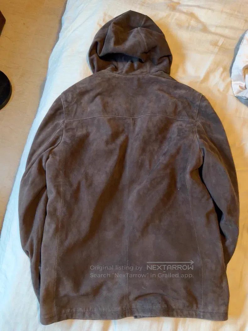 Loro Piana Loro Piana Leather jacket, luxurious tailoring, with cashm Size US M / EU 48-50 / 2 - 9 Thumbnail