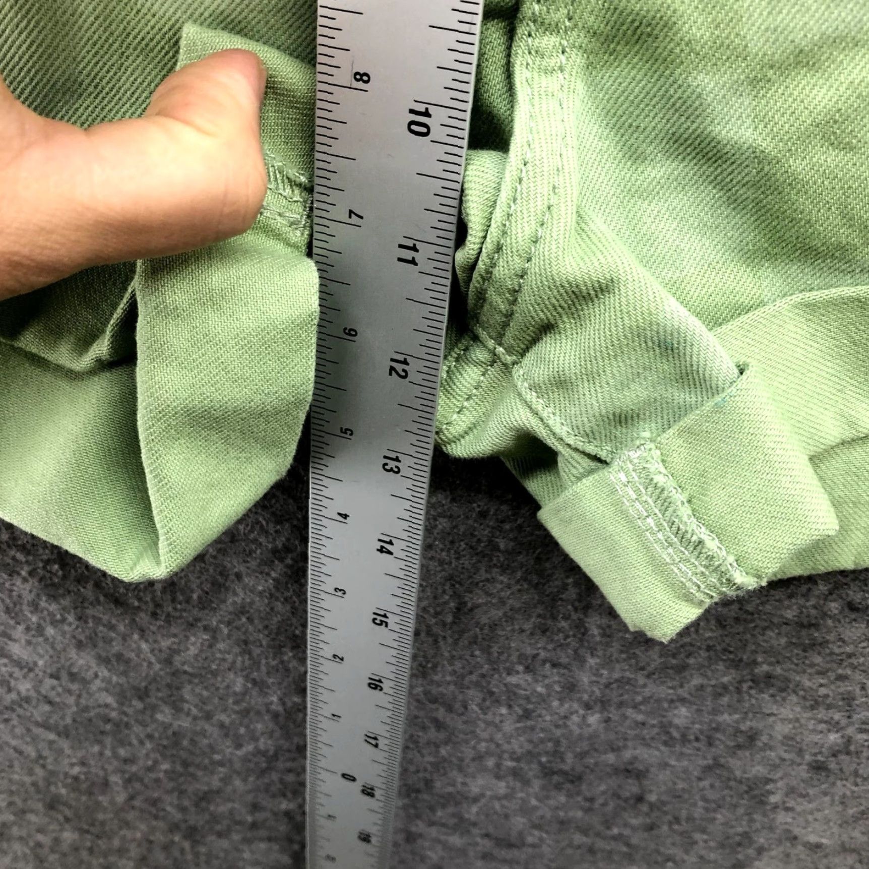 Vintage Wild Fable Shorts Womens Size 4 / 27 Green Check Plaid HIghest Rise Womens Size 27" / US 4 / IT 40 - 6 Thumbnail
