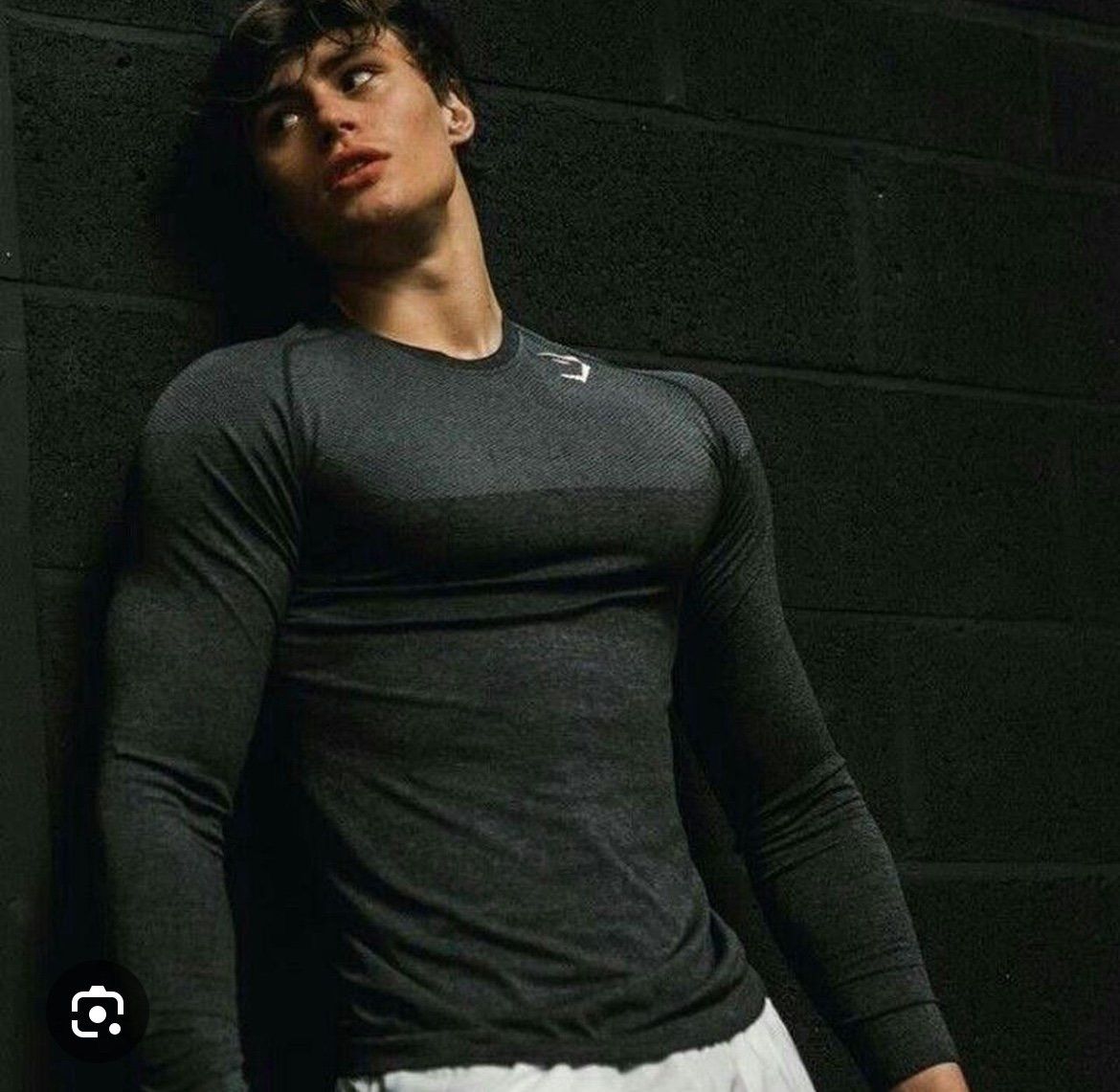 Gymshark OG Gymshark Element Baselayer David Laid Longsleeve Size US M / EU 48-50 / 2 - 1 Thumbnail