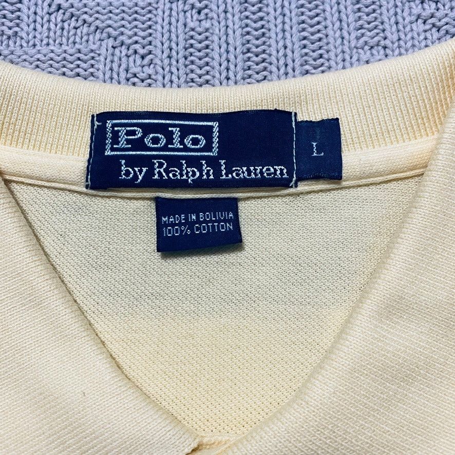 Polo Ralph Lauren Polo RL yellow polo shirt Size US L / EU 52-54 / 3 - 4 Thumbnail