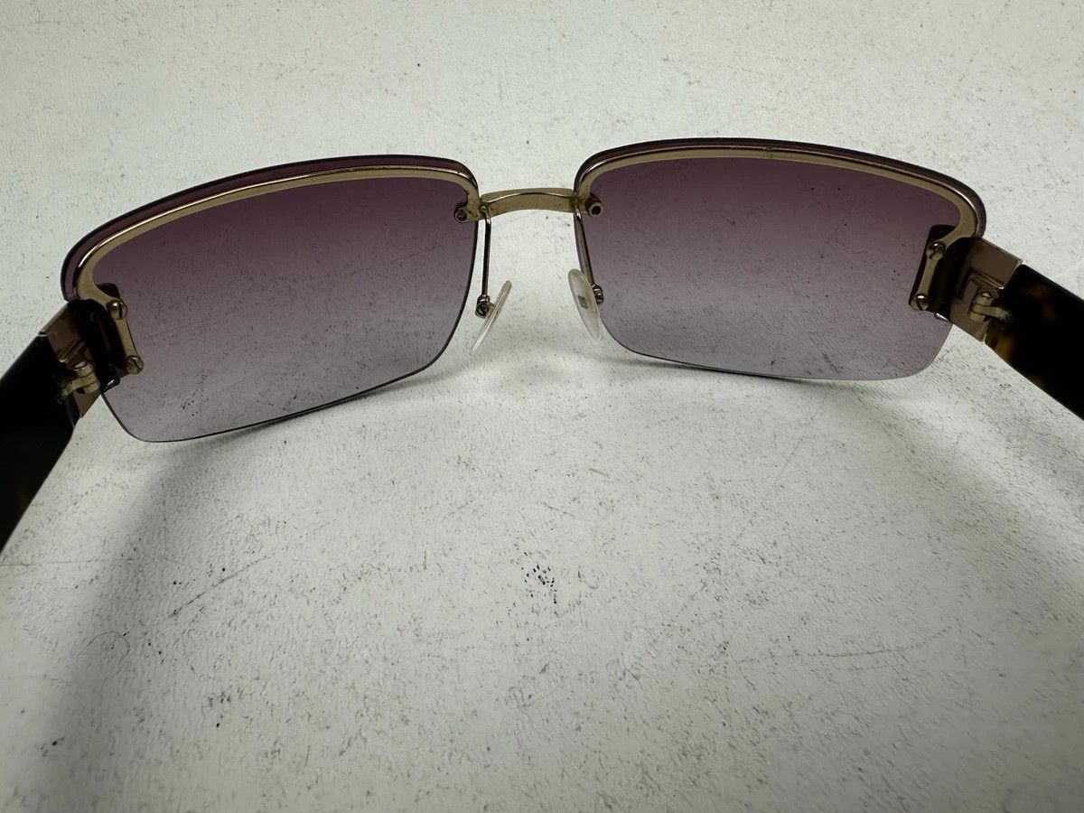 Gucci Gucci Sunglasses GG1797/S Brown Gold Frameless Rimless Size ONE SIZE - 8 Thumbnail