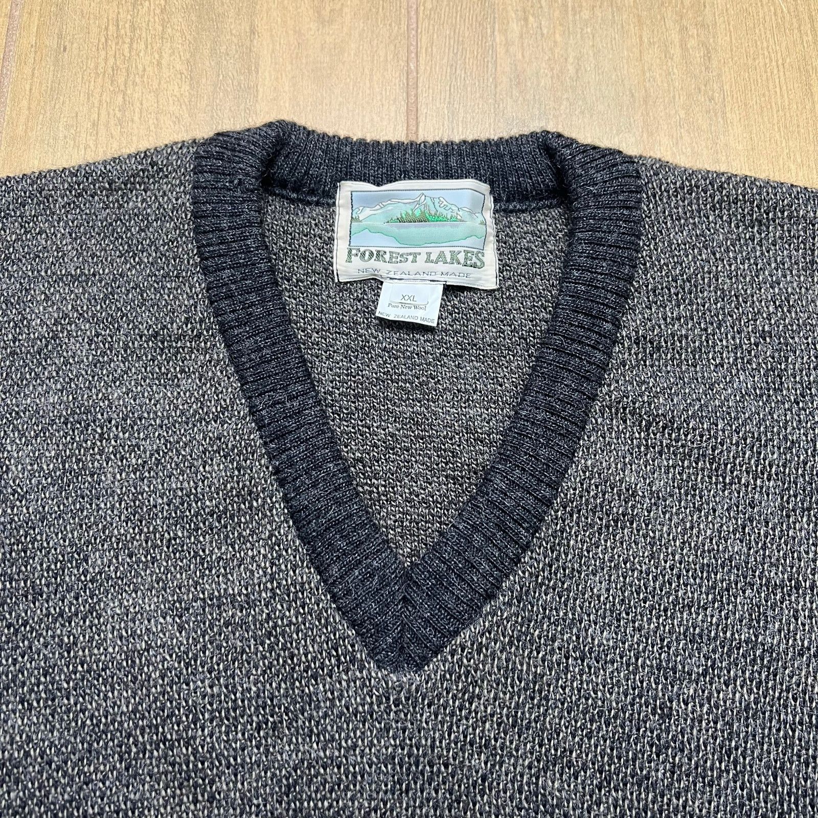 Vintage Vintage 90s Forest Lakes New Zealand Wool Sweater Mens XXL Size US XXL / EU 58 / 5 - 13 Thumbnail