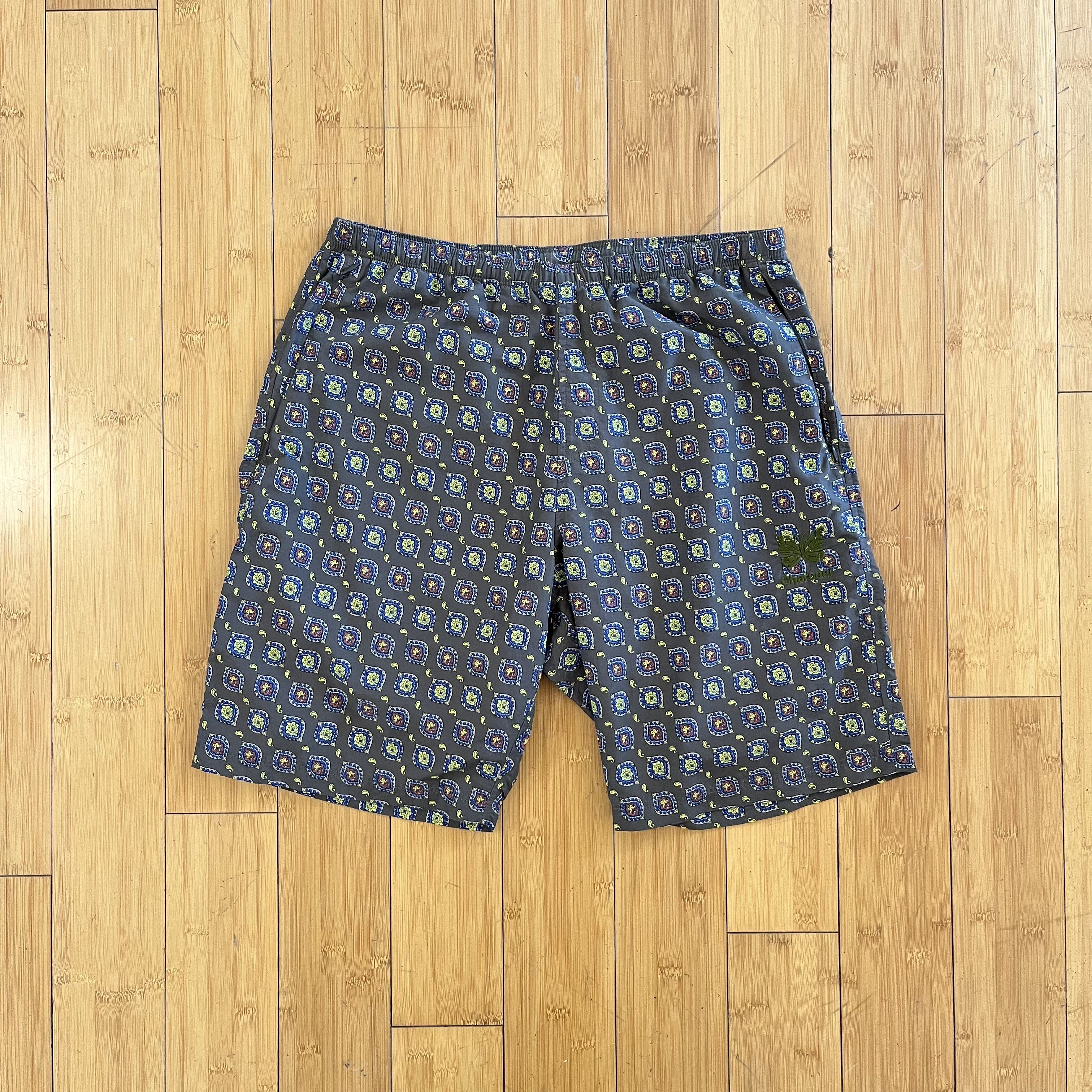 Needles Needles Paisley Nylon Shorts Size US 28 / EU 44 - 1 Thumbnail