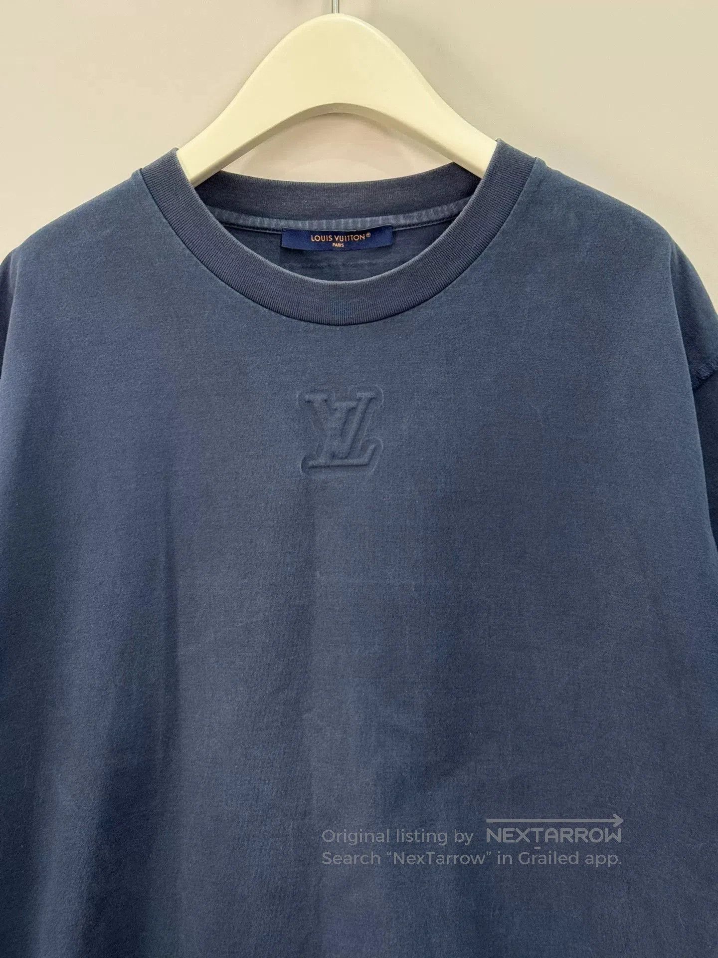 Louis Vuitton Louis Vuitton Logo Short Sleeve T-Shirt. Size US XL / EU 56 / 4 - 3 Thumbnail