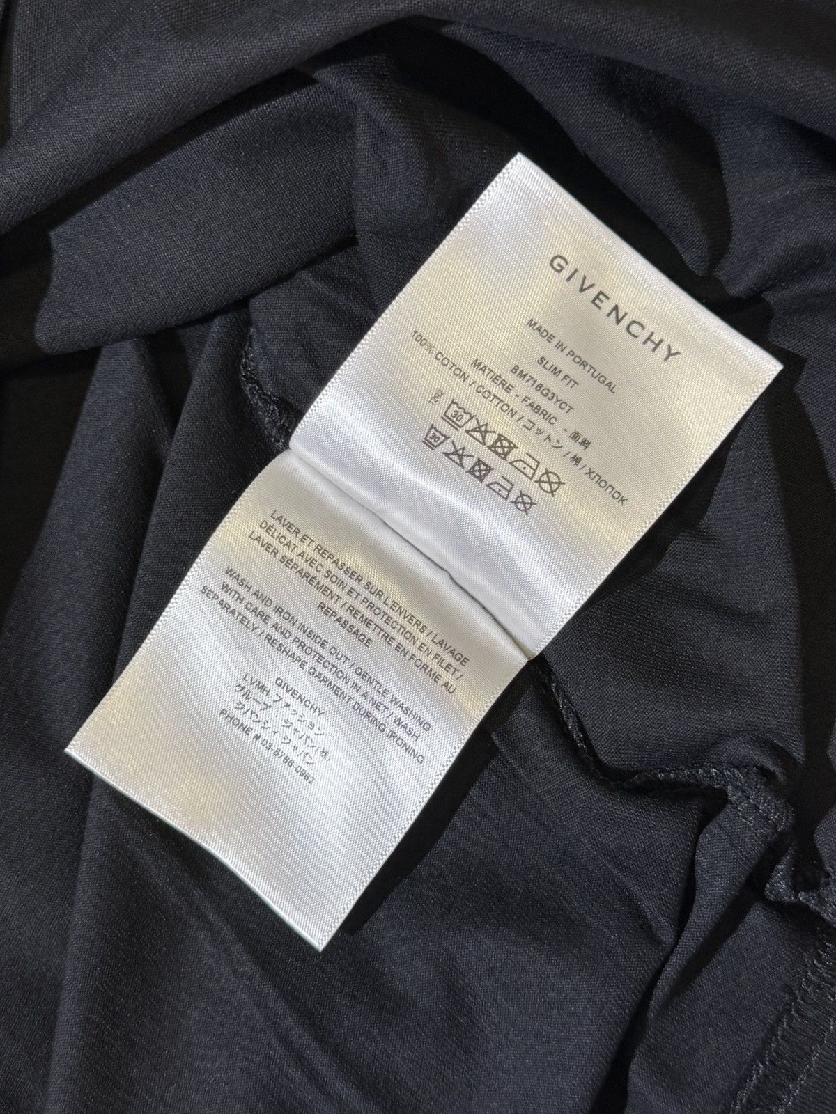 Givenchy Givenchy black T-shirt Size US L / EU 52-54 / 3 - 6 Thumbnail