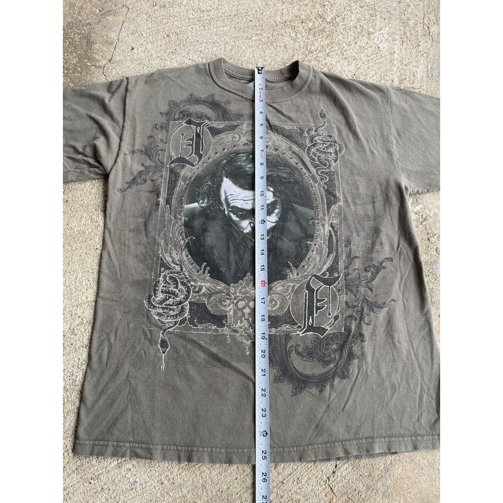 DC Comics Heath Ledger Joker T-Shirt Vintage The Dark Knight Batman Size US M / EU 48-50 / 2 - 6 Thumbnail