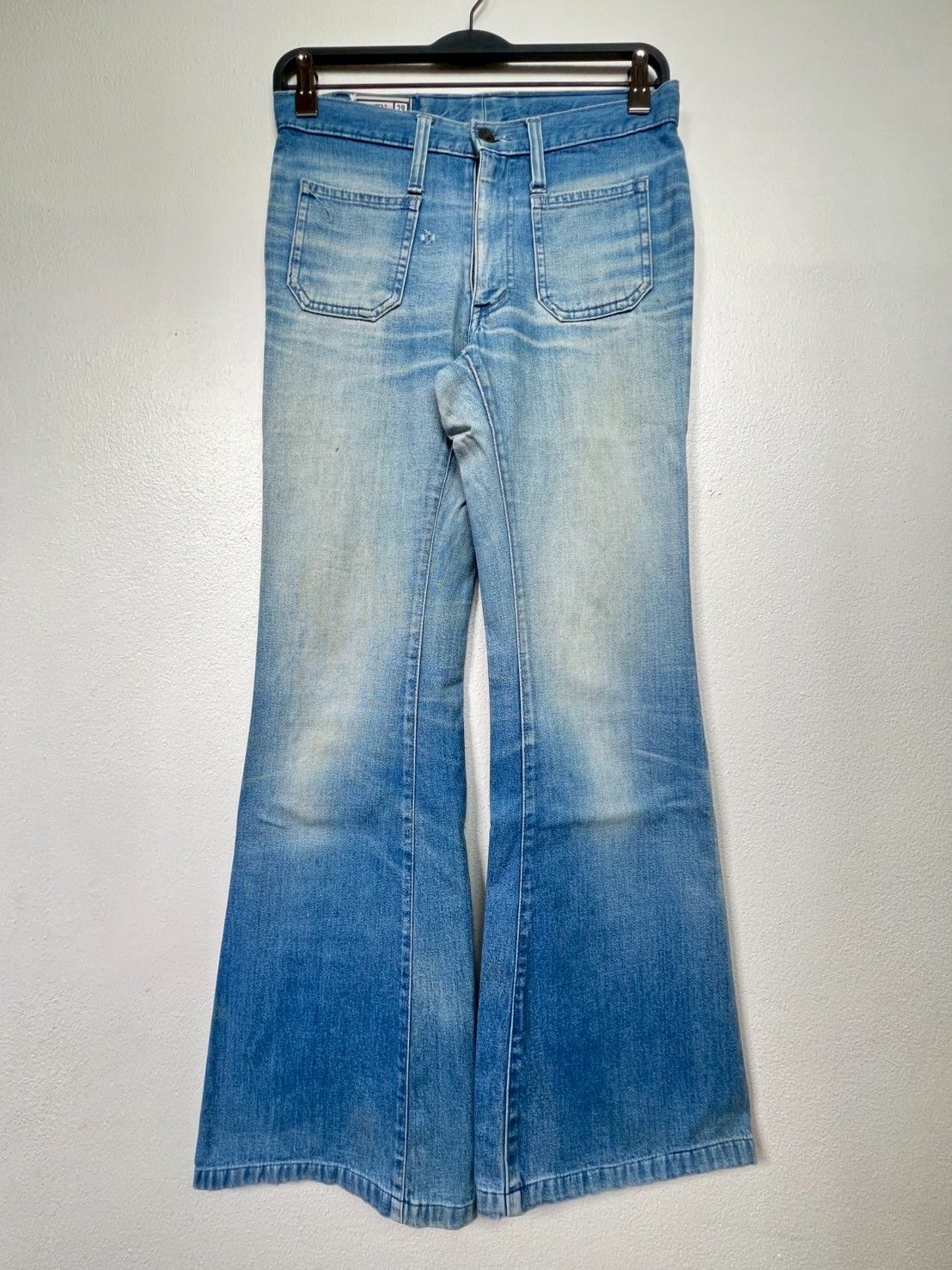 Vintage 70s Edwin Bootcut Flared Jeans Size US 29 - 1 Thumbnail