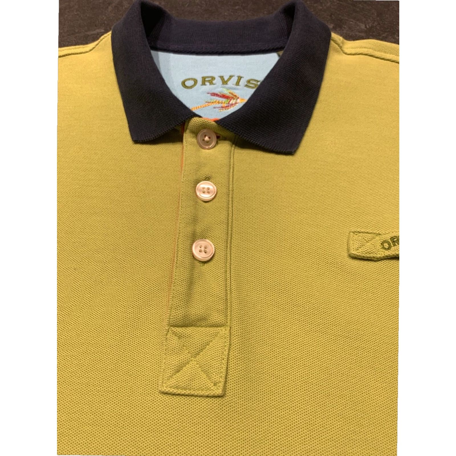 Orvis Orvis Polo Shirt Green Cotton Fishing Mens XL Size US XL / EU 56 / 4 - 5 Thumbnail