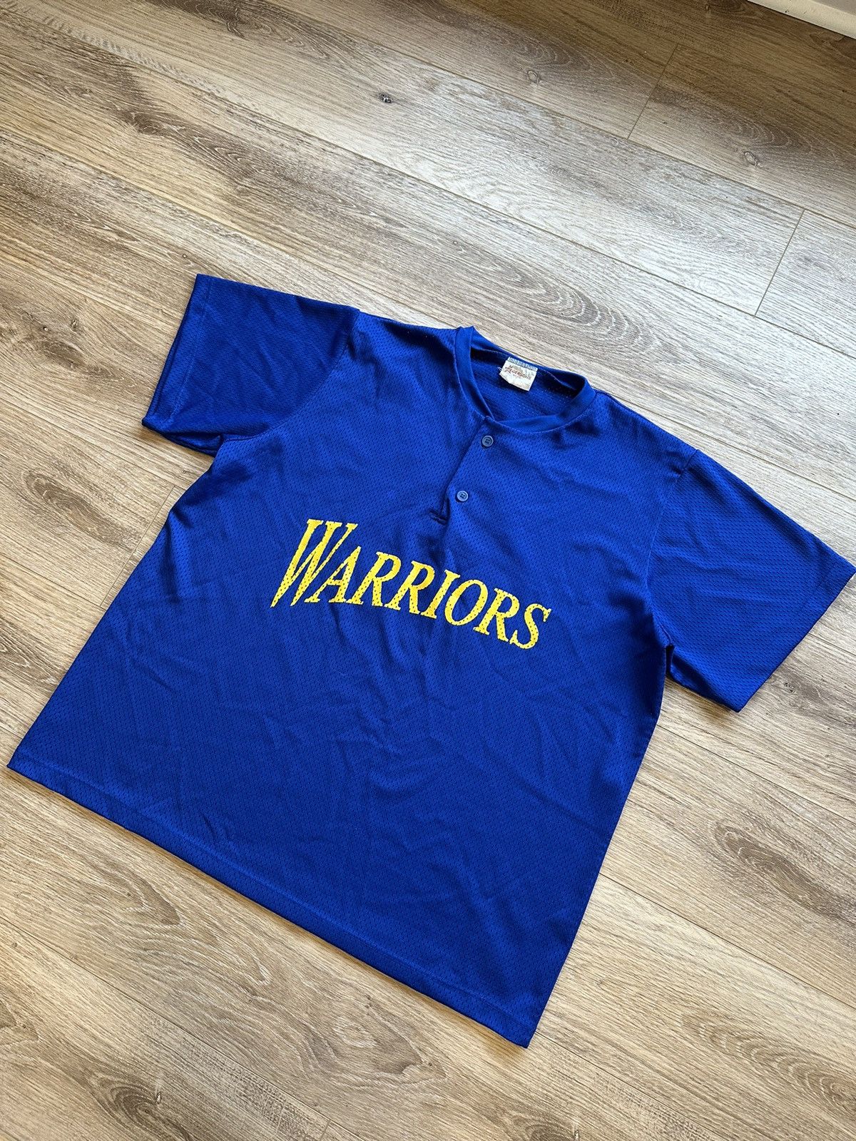 basketcase gallery 90s pederson warriors 99 jersey Size US L / EU 52-54 / 3 - 2 Thumbnail