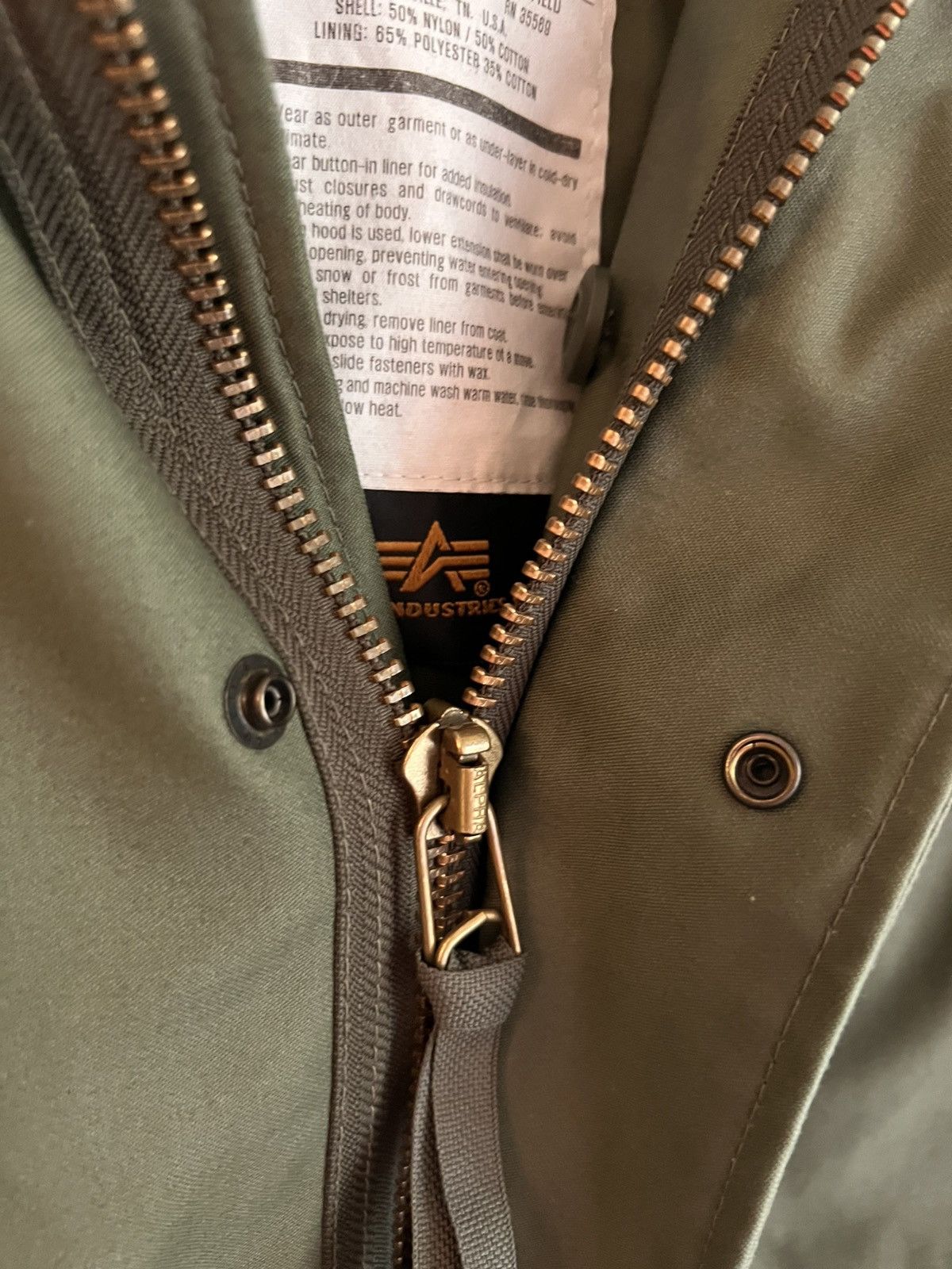 Alpha Industries Alpha Industries M65 Vintage jacket cropped Size US XL / EU 56 / 4 - 7 Thumbnail