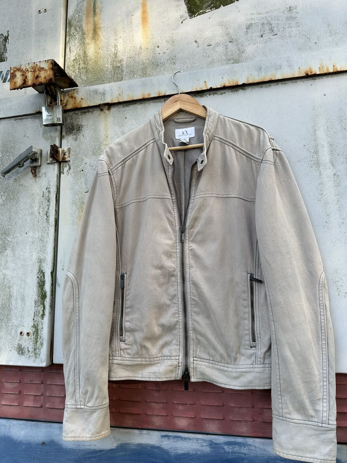 Armani Exchange 👹Vintage Armani Exchange Detroit Jacket Size US L / EU 52-54 / 3 - 7 Thumbnail