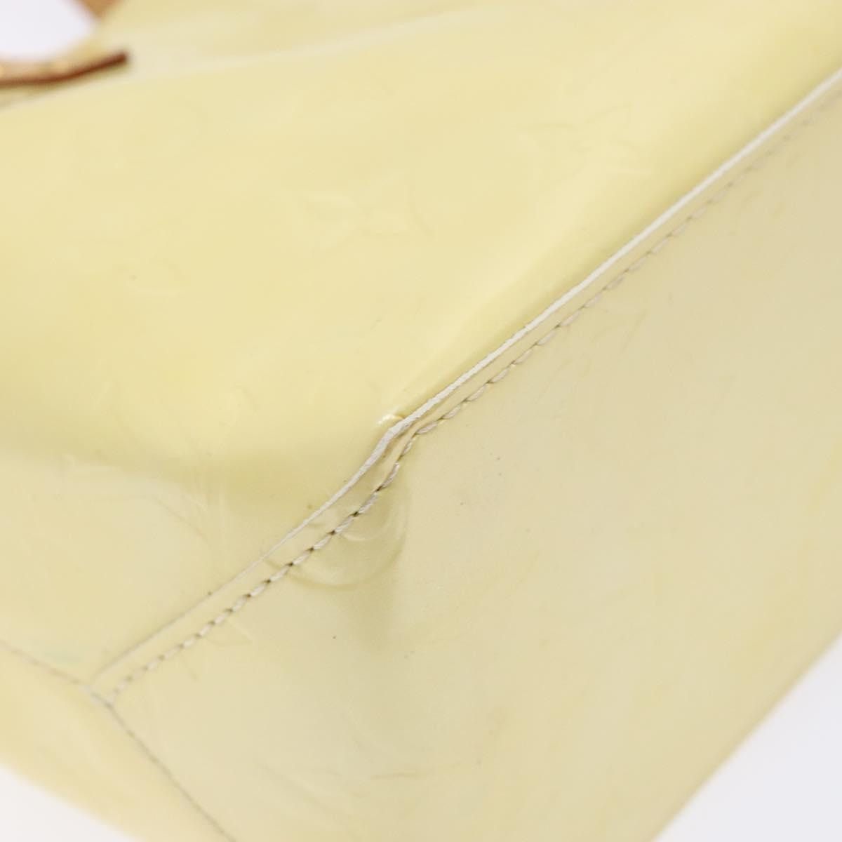 Louis Vuitton LOUIS VUITTON Monogram Vernis Reade PM Hand Bag Perle M91336 Size ONE SIZE - 15 Thumbnail