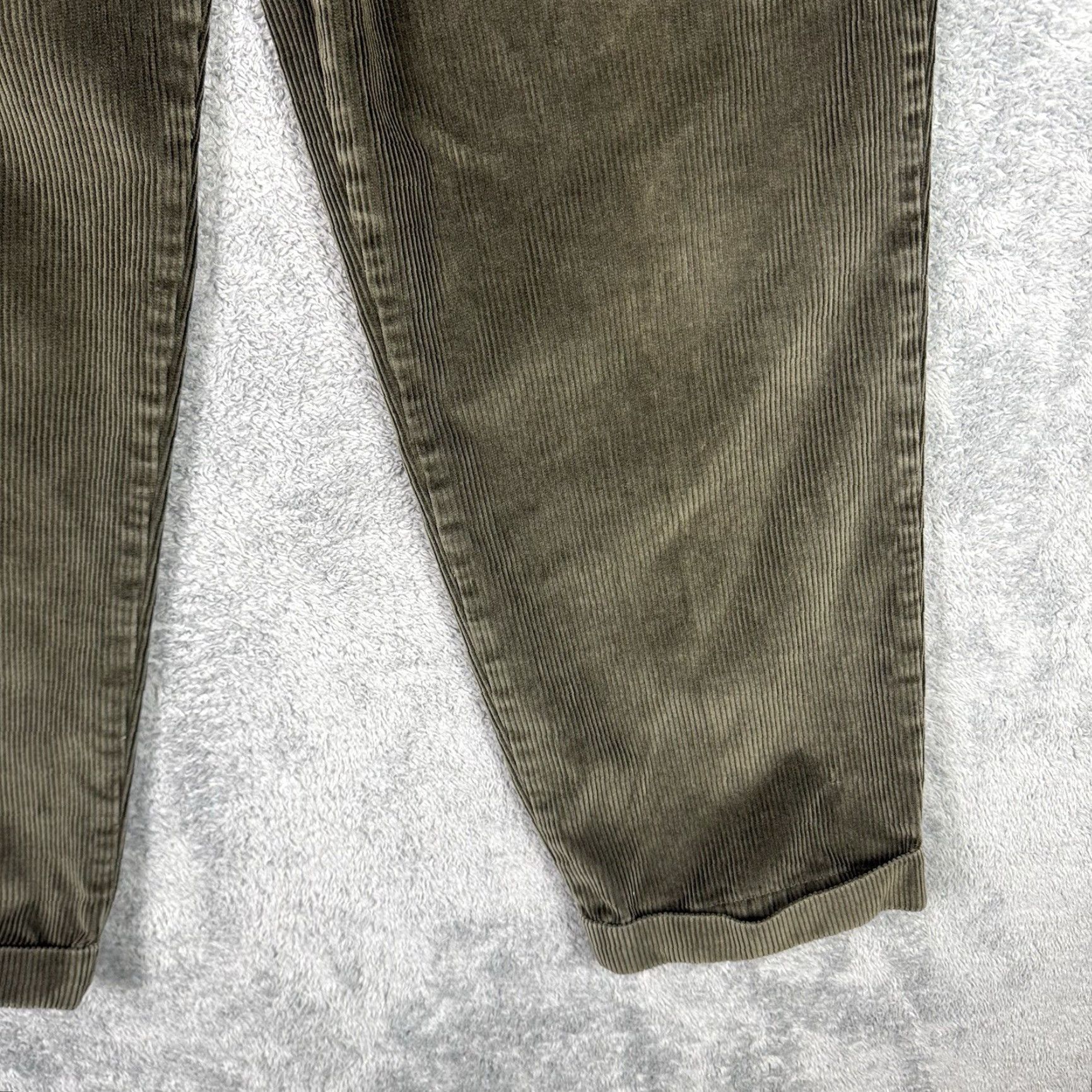 Brooks Brothers Brooks Brothers Pants Mens 38x30 Corduroy Straight Leg Casual Olive Cuffed Chino Size US 38 / EU 54 - 3 Thumbnail