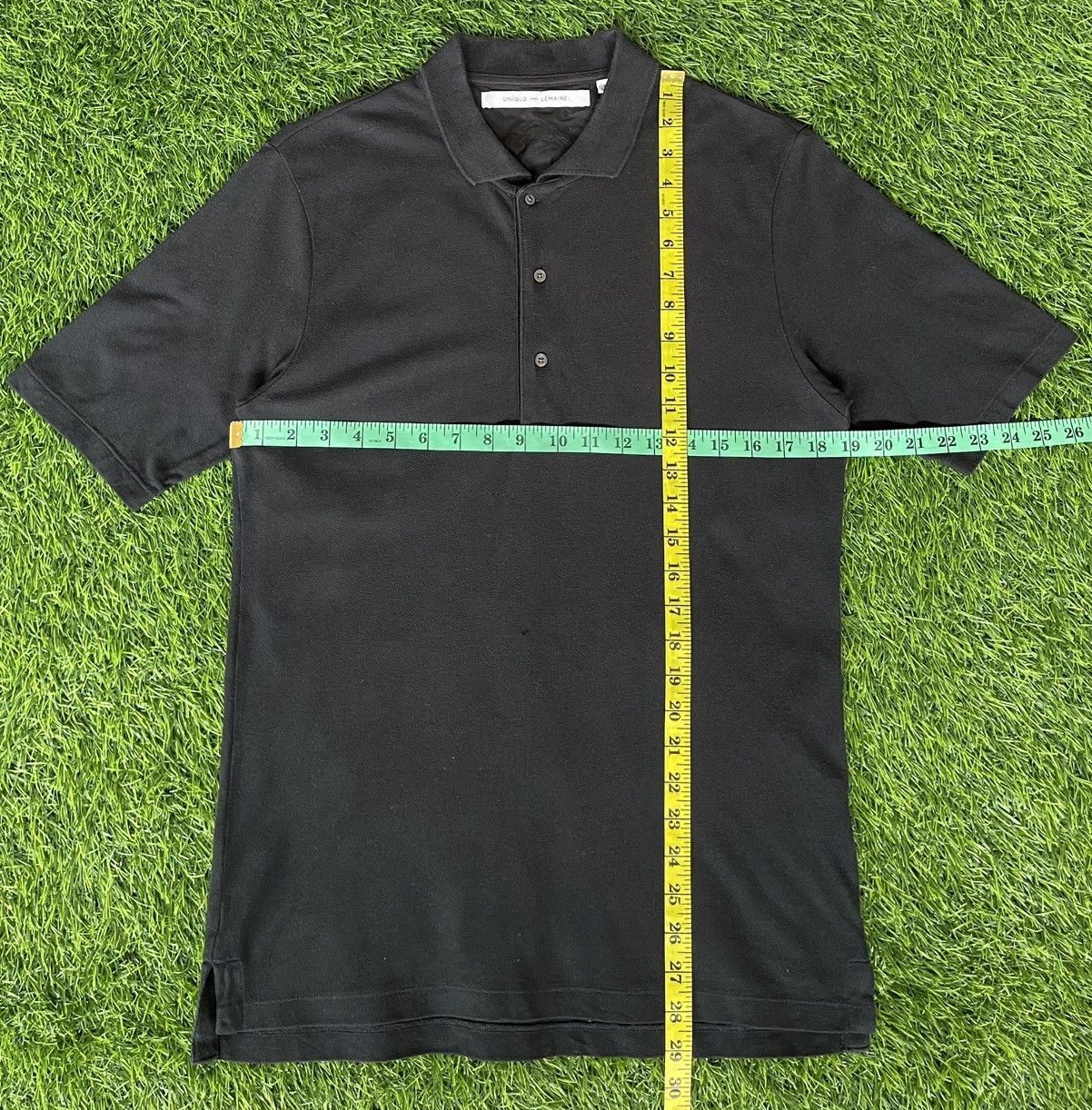 Lemaire × Uniqlo Hype🔥UNIQLO x LEMAIRE🔥Black Polo Tshirt Size US L / EU 52-54 / 3 - 8 Thumbnail