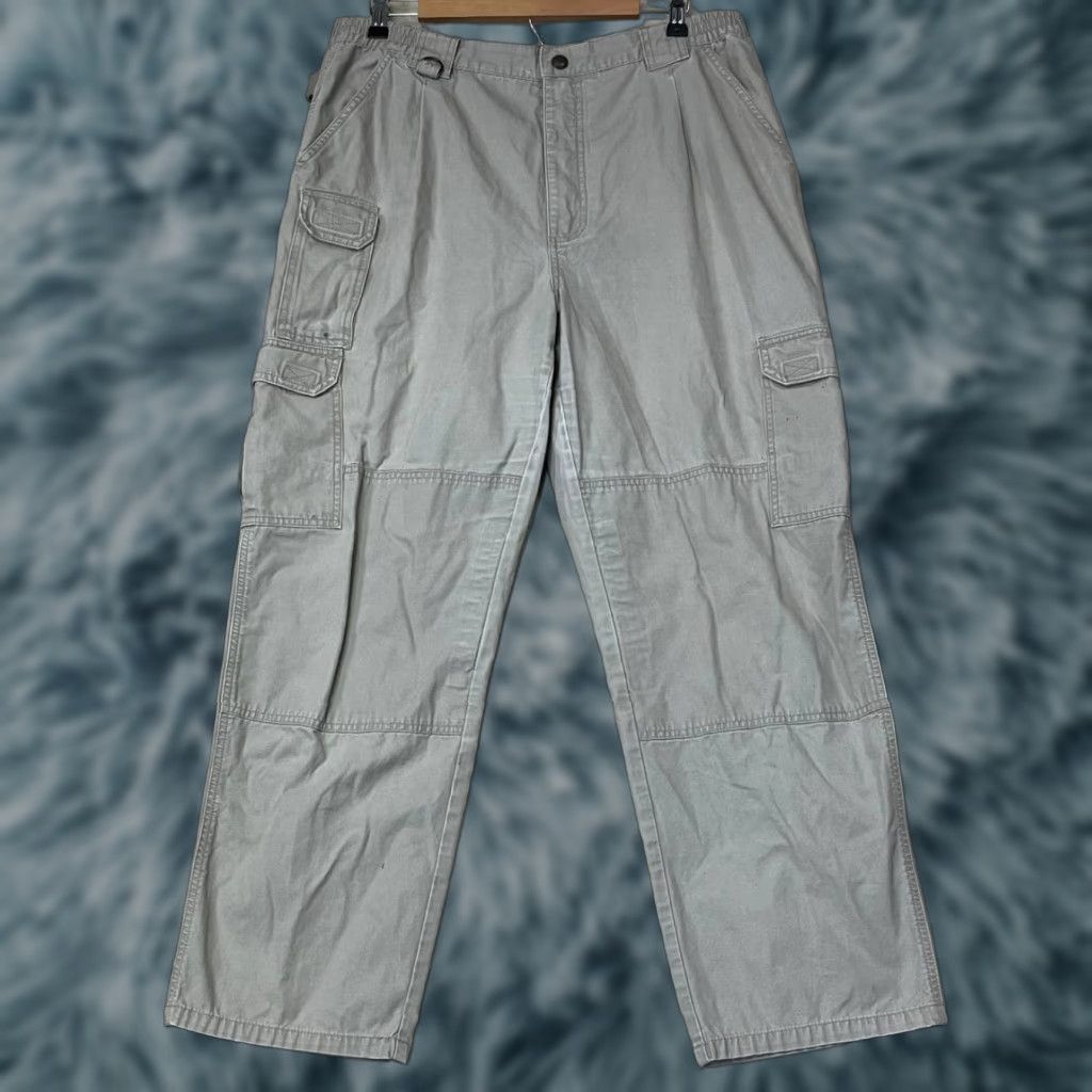 Royal Robbins VINTAGE Royal Robbins Cargo Pants Beige Khaki VTG Utility Work Outdoor Travel 36x30 Men Size US 36 / EU 52 - 1 Thumbnail