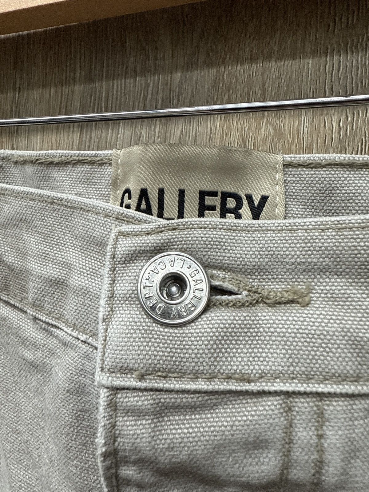 Gallery Dept. Gallery Dept Grey Carpenter Pants Size US 33 - 5 Thumbnail